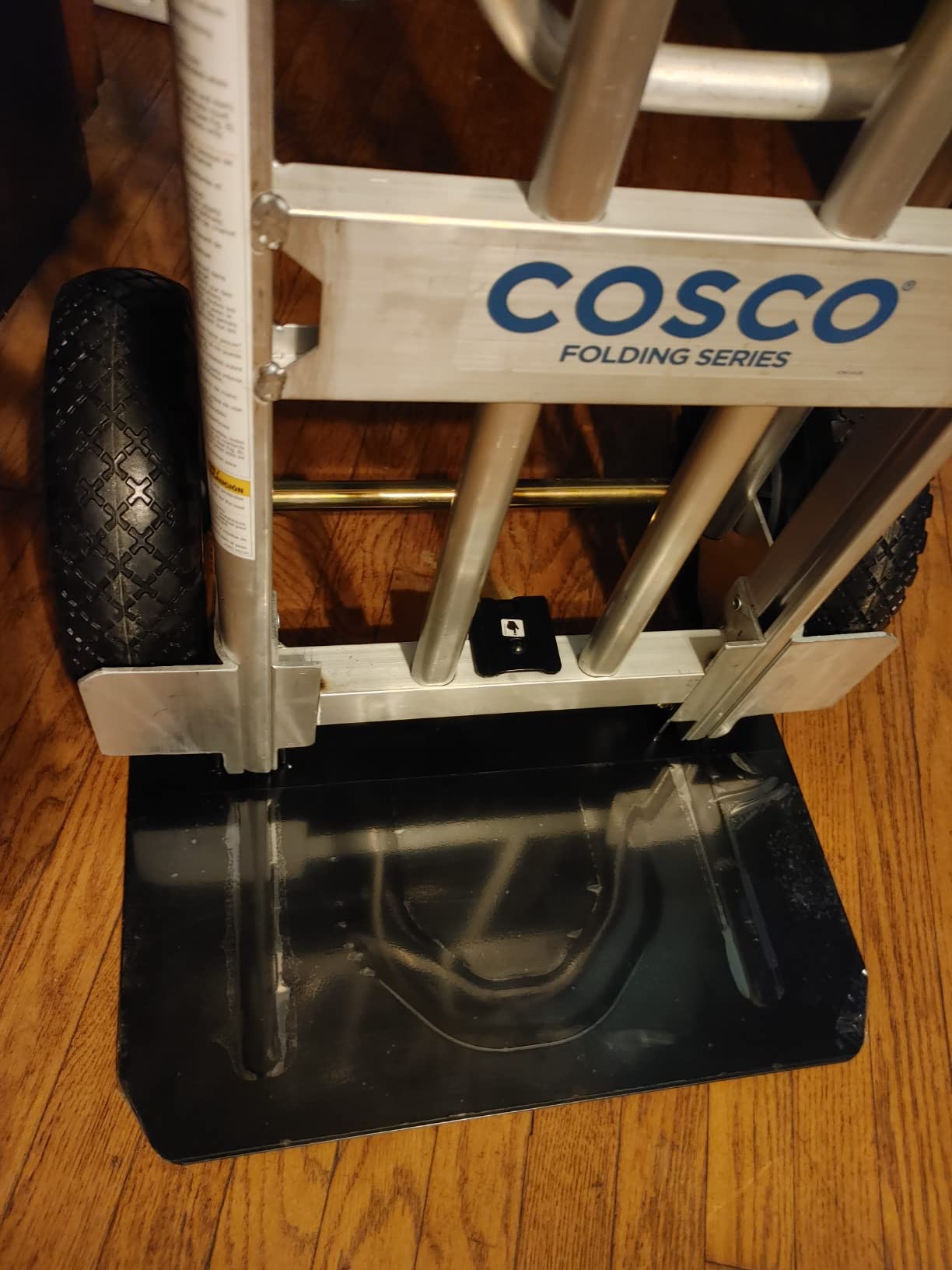 COSCO 4-in-1 Folding Series Hand Truck with Flat-Free Wheels customer photo 1