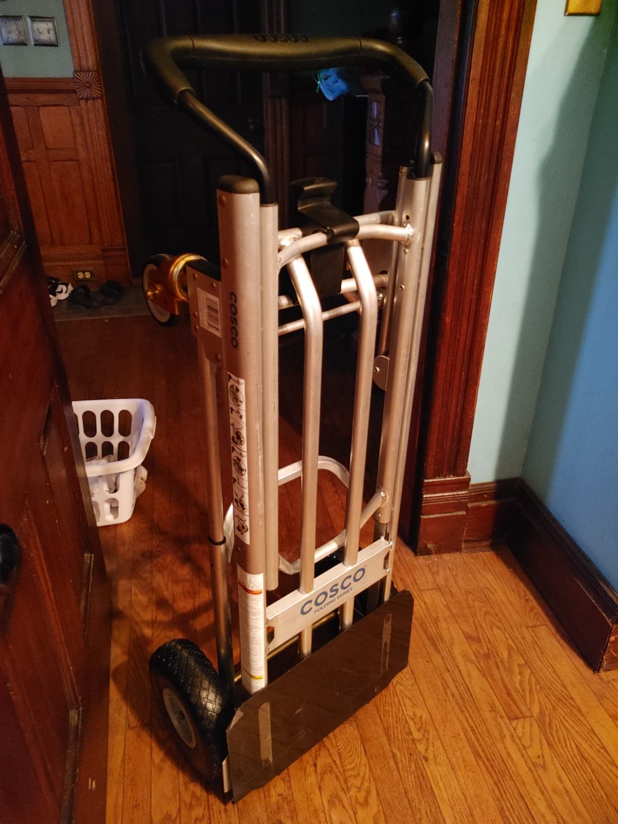 COSCO 4-in-1 Folding Series Hand Truck with Flat-Free Wheels customer photo 2