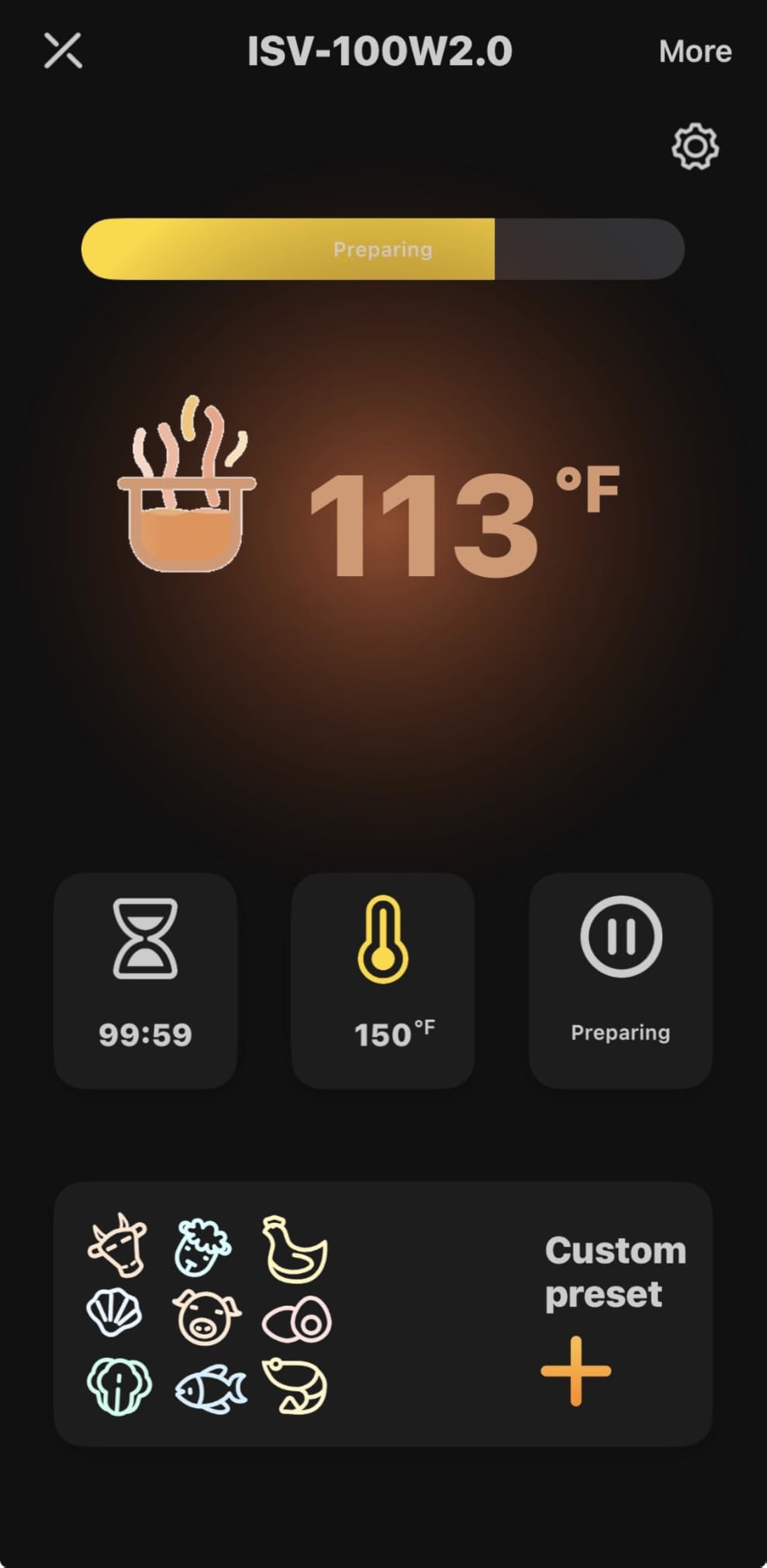 NKBIRD WIFI Sous Vide Cooker ISV-100W, 1000 Watts Fast-Heating W/Free APP,Sous Vide Machine Immersion Circulator w/ 14 Free Preset Recipes, Thermal Immersion w/Smart Timer, Calibration Function customer photo 1