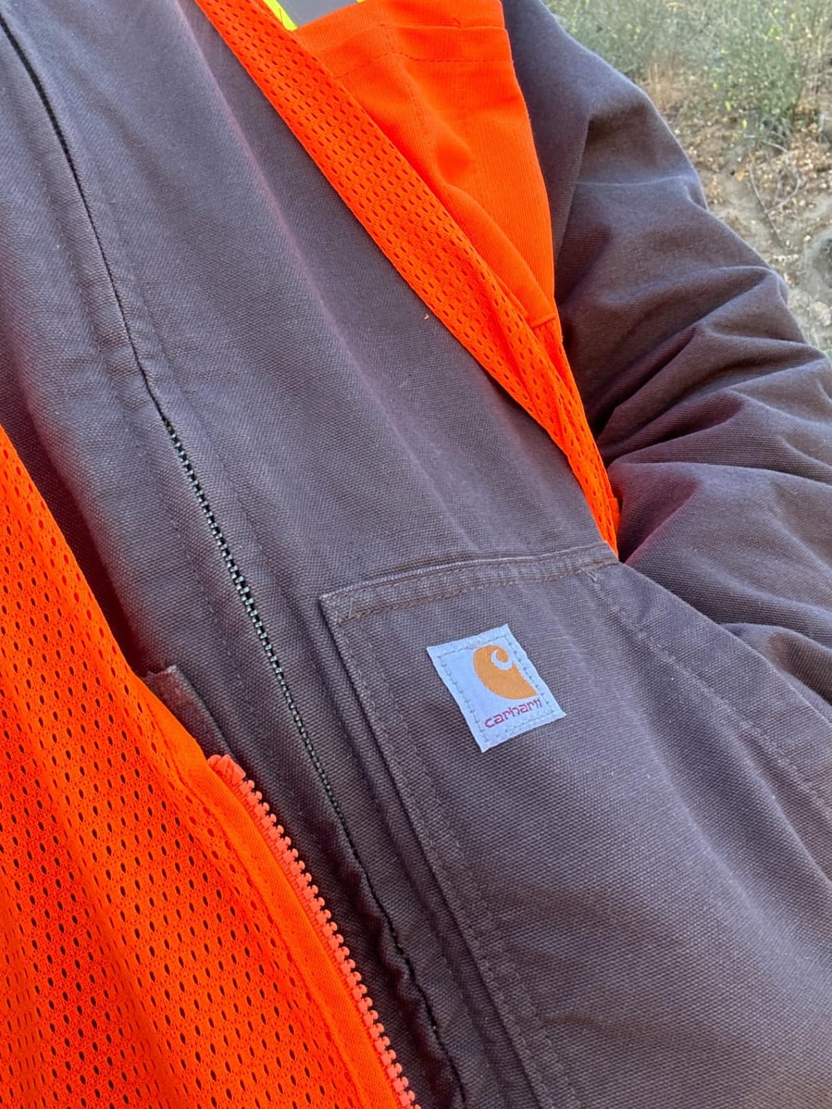 Carhartt Men's Washed Duck Active Jac customer photo 2