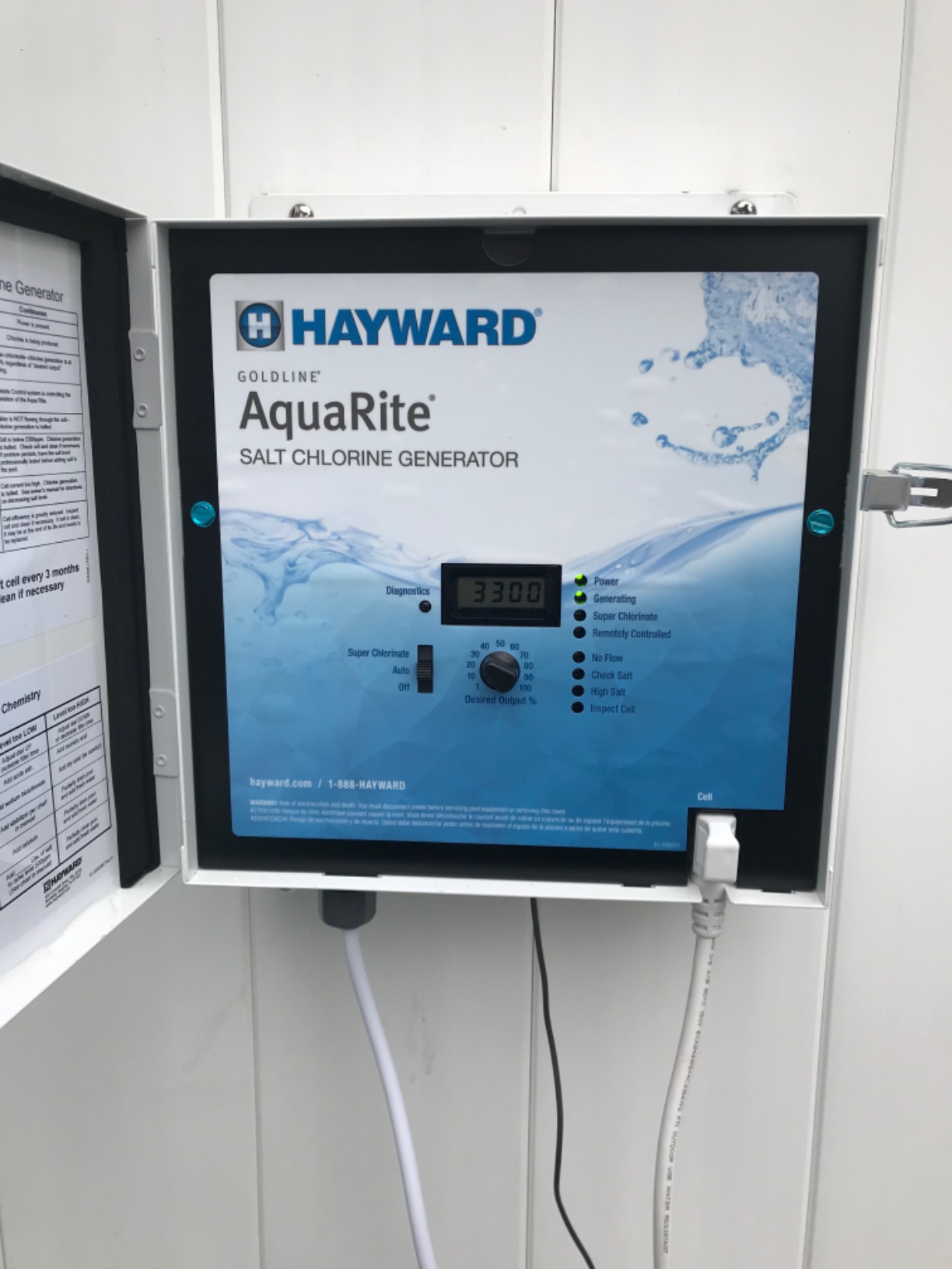 Hayward Aquarite Salt Chlorine Generator for Swimming Pools 40,000 Gallons customer photo 1