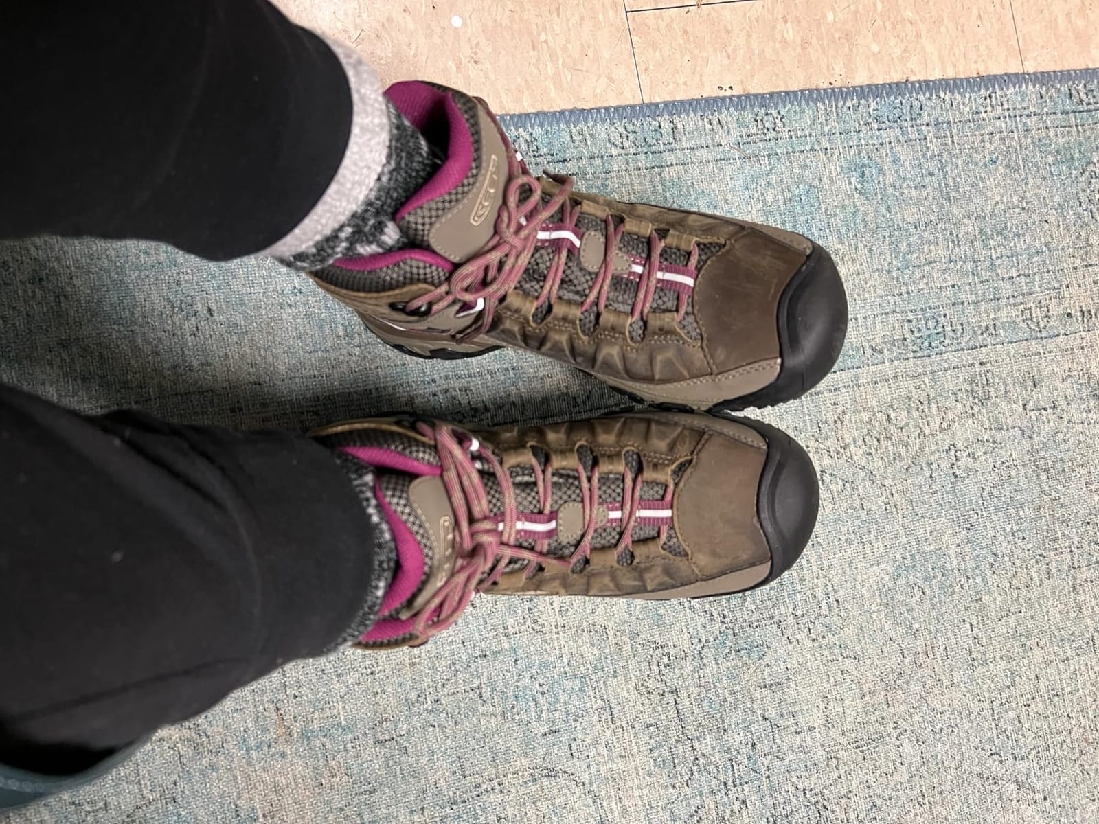 KEEN Women's Targhee III Mid Height Waterproof Hiking Boot customer photo 2