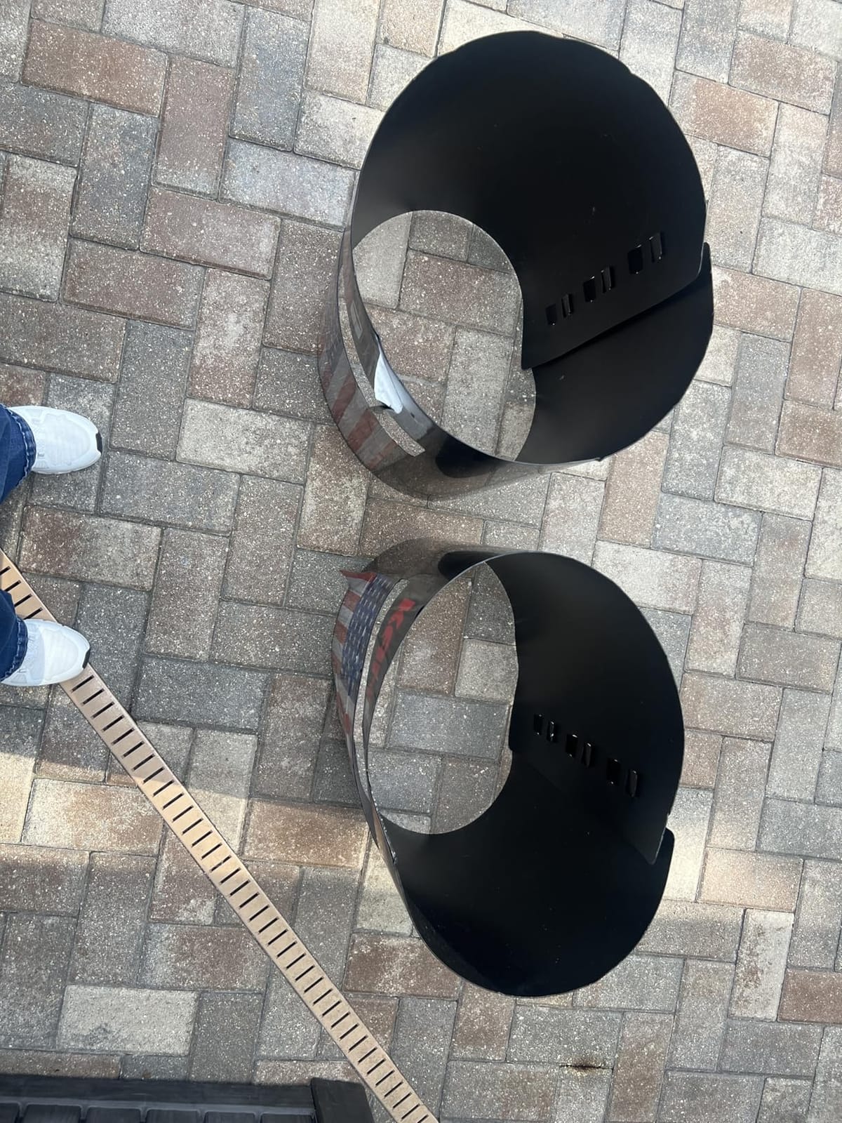 Kan Jam Original Disc Toss Game, 2 Goals, Flying Disc, Outdoor Game customer photo 2