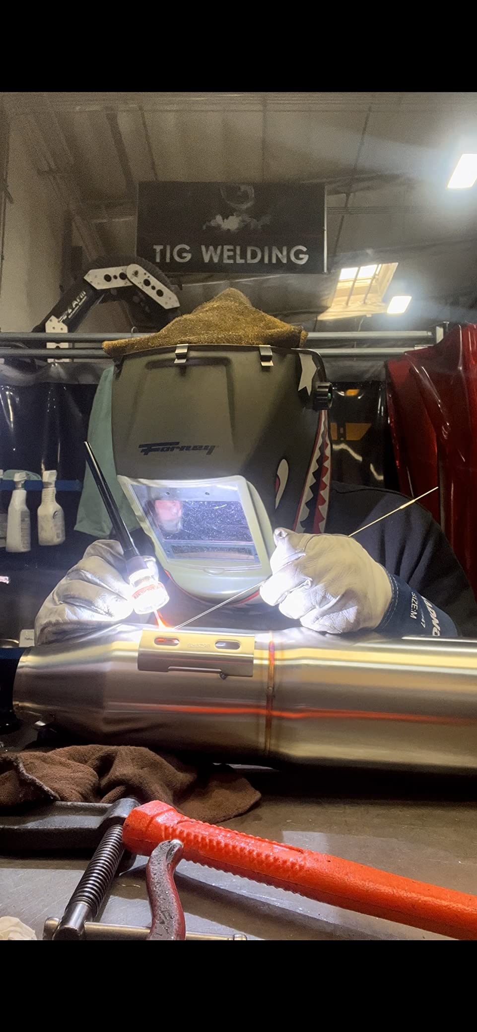 Forney PRO Series Camo ADF Welding Helmet customer photo 2