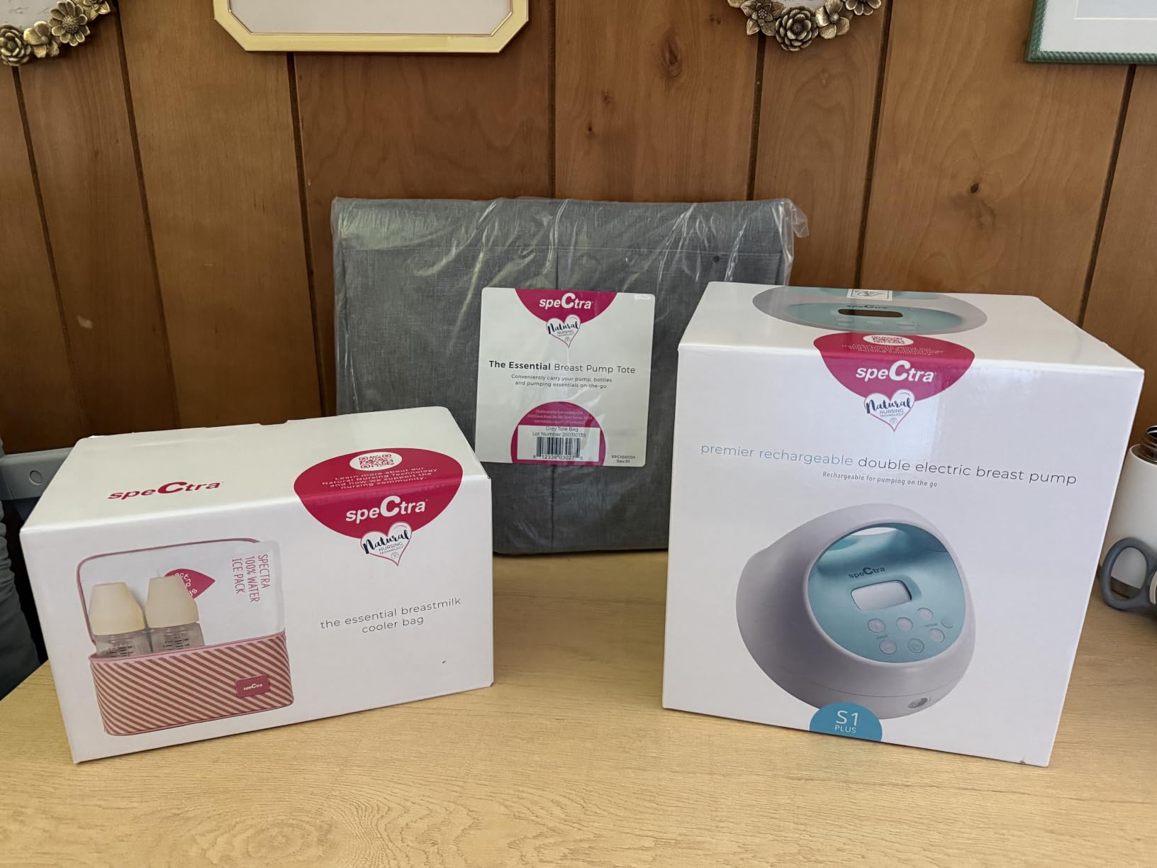 Spectra Baby S1 Plus Electric Breast Milk Pump with Tote, Bottles & Cooler customer photo 2