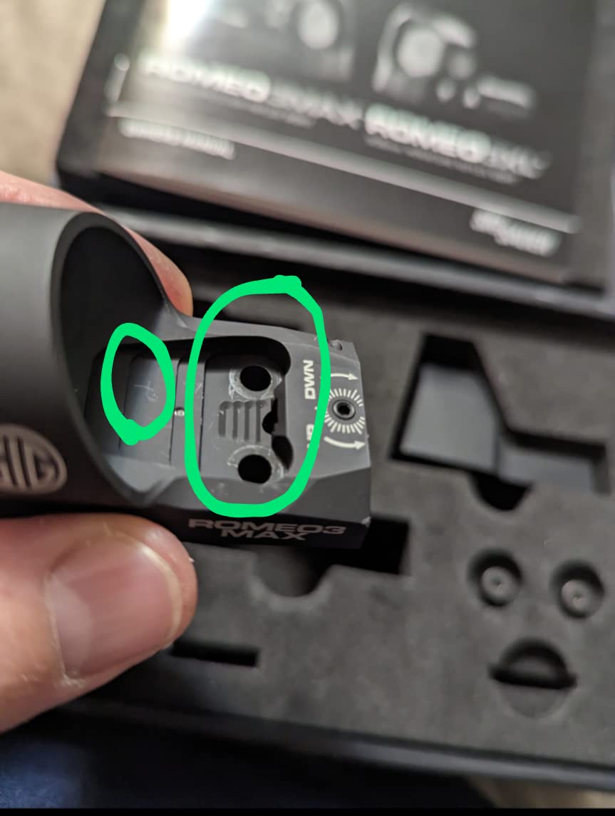 SIG SAUER ROMEO3MAX 1x30mm Red Dot Reflex Sight customer photo 2