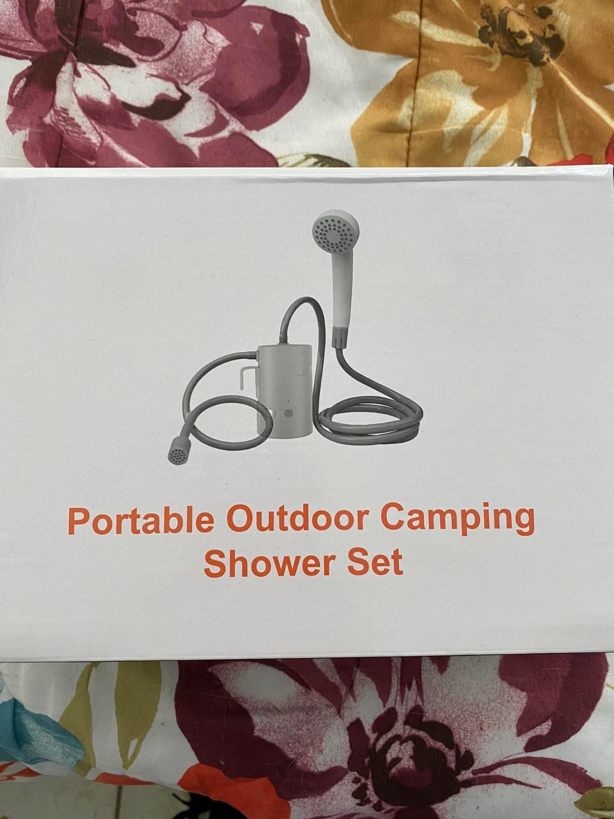 Portable Outdoor Shower, 2 Flow Mode, 4400mAh Battery Powered Shower Pump for Hiking/Backpacking, Travel, Beach, Pet, Flowering, IPX7 Waterproof &USB Rechargeable Camping Shower with 3 LED Lights… customer photo 1