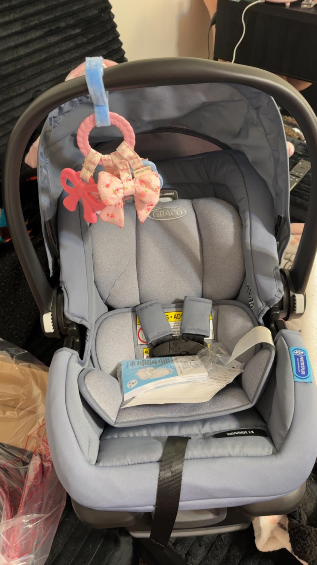 Graco Modes Pramette Stroller, 3-in-1 Baby Stroller, 3 Modes: Infant Car Seat Carrier (Car Seat Not Included), Infant Pramette, and Toddler Stroller, Reversible Seat, One-Hand Fold, Pierce customer photo 2