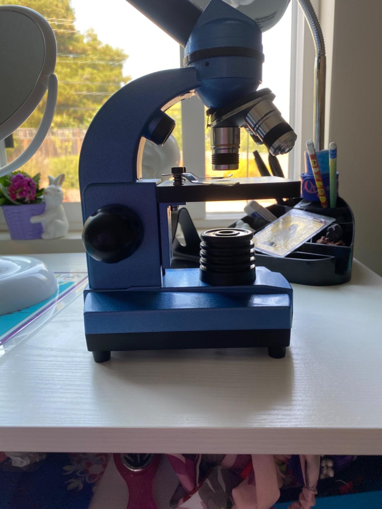 Microscope for Kids Beginners Children Student, 40X- 1000X Compound Microscopes with 52 pcs Educational Kits customer photo 1
