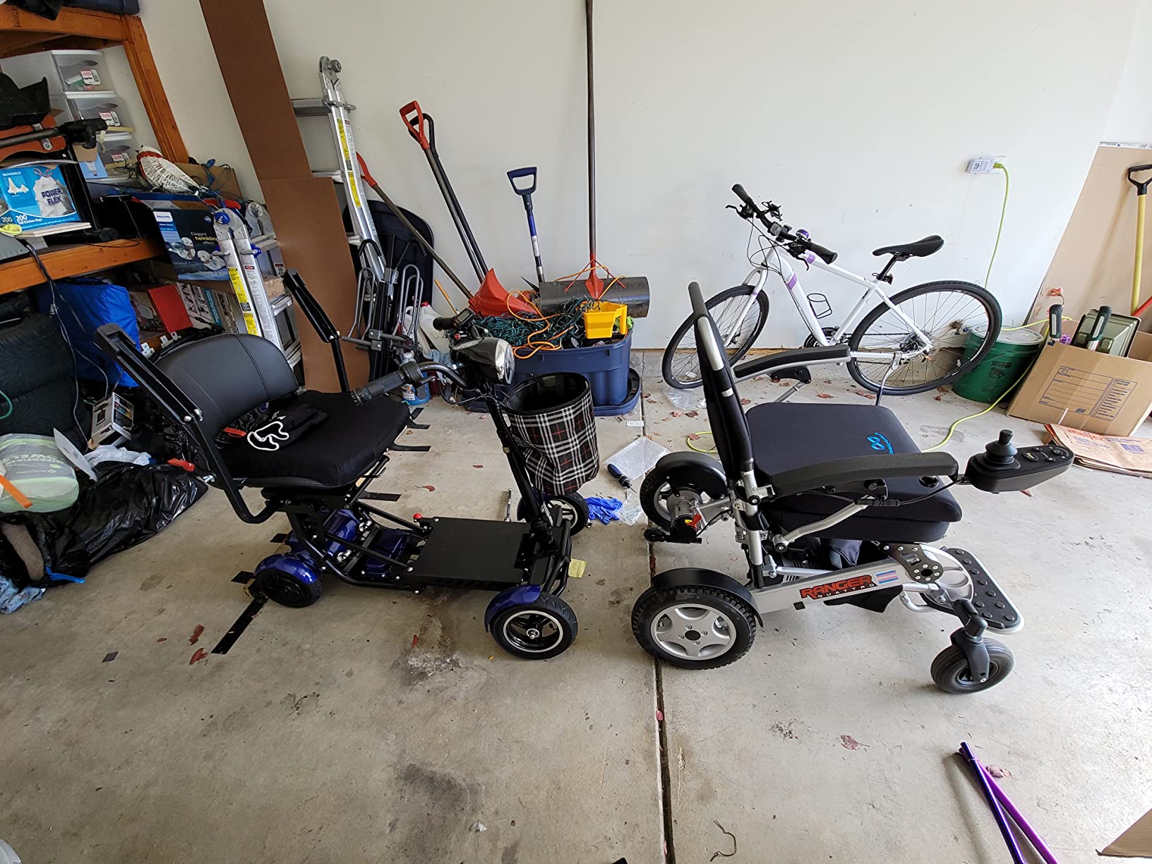 Porto Mobility Ranger Quattro XL 600W Motor Heavy Duty Ultra Exclusive Lightweight Foldable Electric Wheelchair, Weatherproof, Stronger, Longer Range Super Horse Power Dual Motorized All Terrain customer photo 2