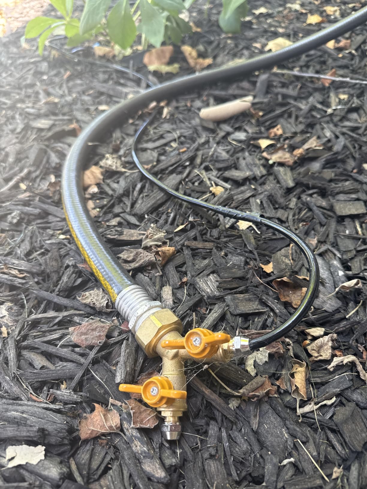 HIRALIY 100ft Drip Irrigation Kit Plant Watering System 8x5mm Blank Distribution Tubing DIY Automatic Irrigation Equipment Set for Garden Greenhouse Flower Bed Patio Lawn customer photo 2