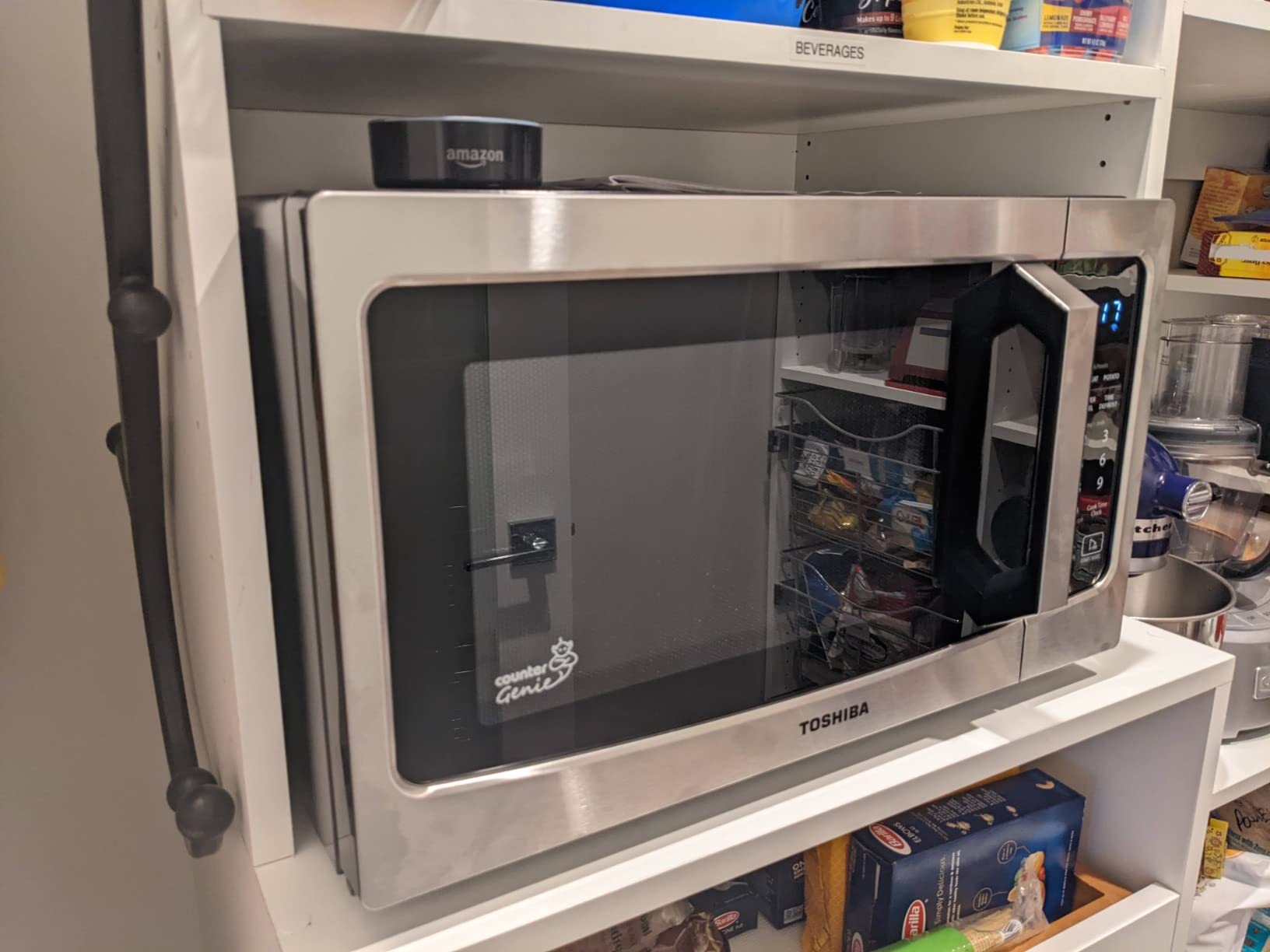 TOSHIBA Microwave Oven with Smart Sensor, 1.6 Cu.Ft, 1200W customer photo 1