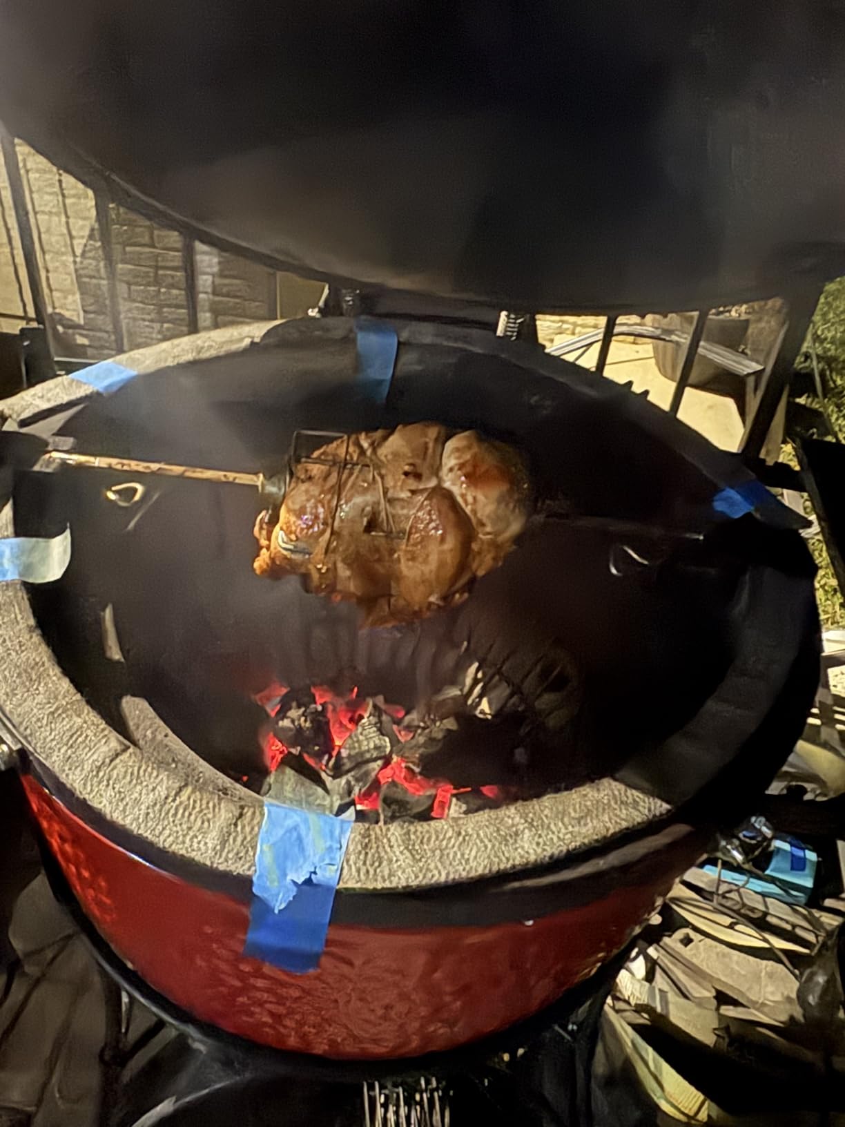 Skyflame Stainless Steel Rotisserie Kit with Heavy Duty Motor customer photo 2