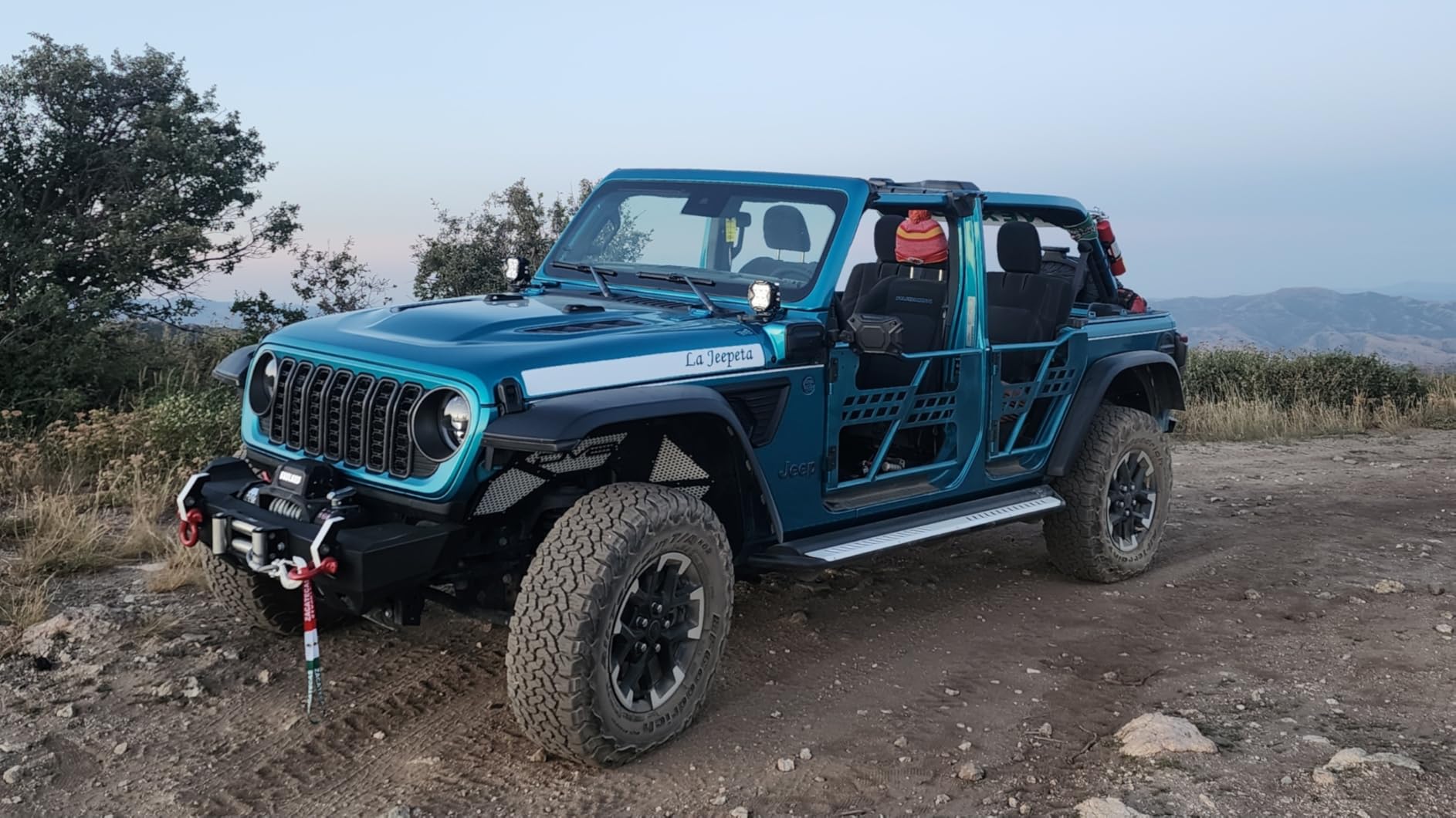 Hooke Road Front Rear Tubular Half Doors for 2018-2025 Jeep Wrangler JL & 2020-2025 Gladiator JT (4 Doors Set) — Not for 2026+ Vehicle customer photo 1