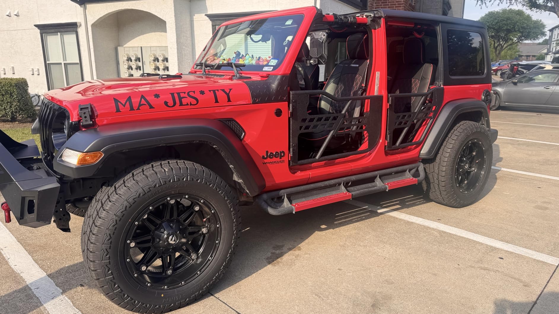 Hooke Road Front Rear Tubular Half Doors for 2018-2025 Jeep Wrangler JL & 2020-2025 Gladiator JT (4 Doors Set) — Not for 2026+ Vehicle customer photo 2