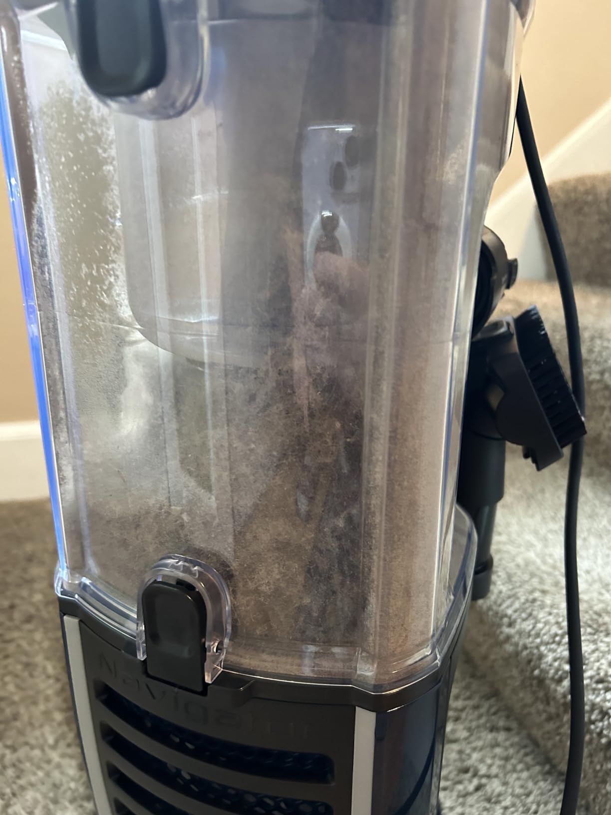 Shark Navigator Swivel Pro Upright Vacuum, HEPA, Pet Hair, Navy, NV151 customer photo 1