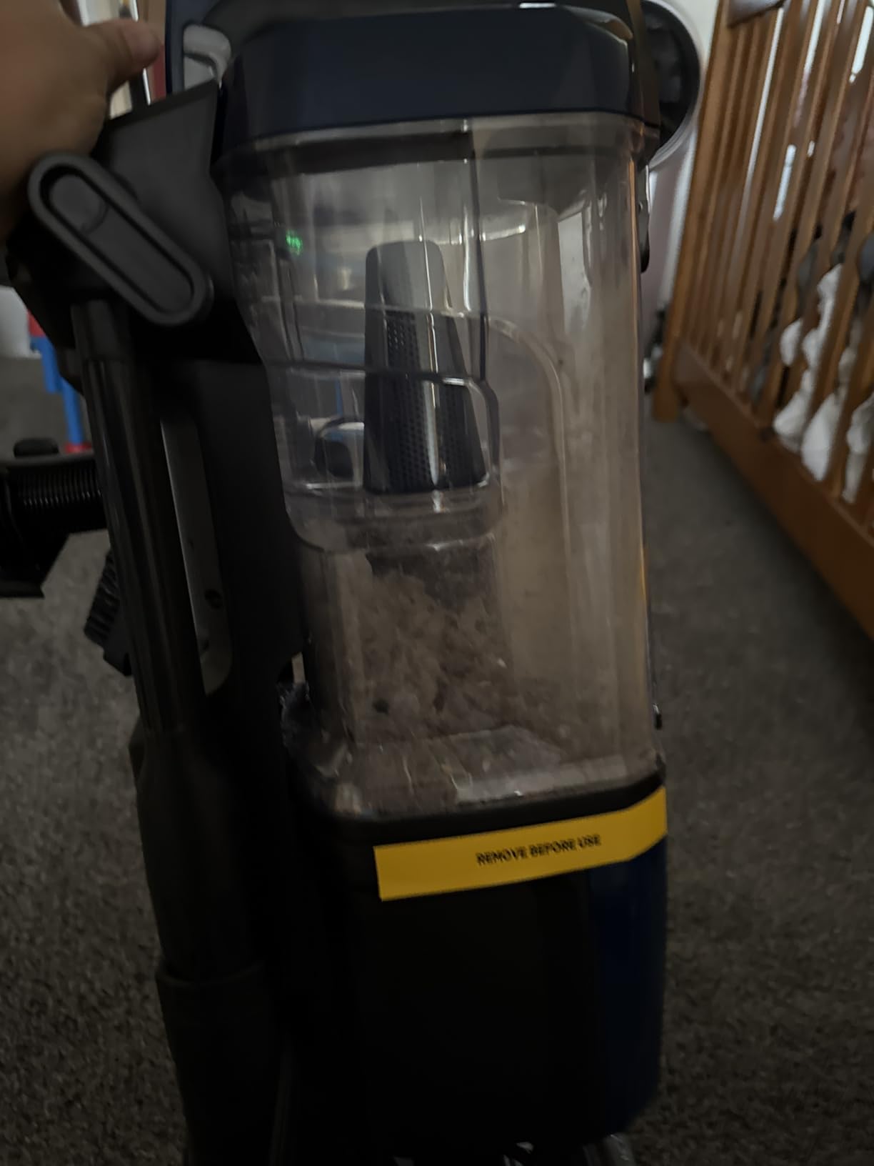 Shark Navigator Swivel Pro Upright Vacuum, HEPA, Pet Hair, Navy, NV151 customer photo 2