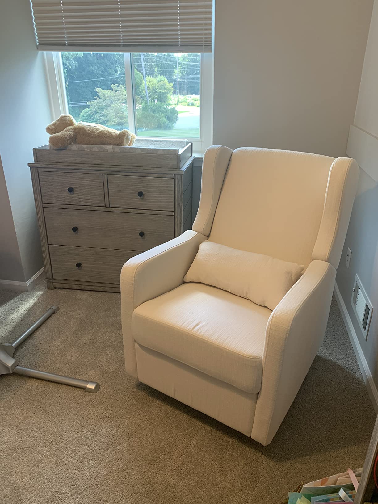 Carter's by DaVinci Arlo Recliner, Cozy Cream customer photo 2