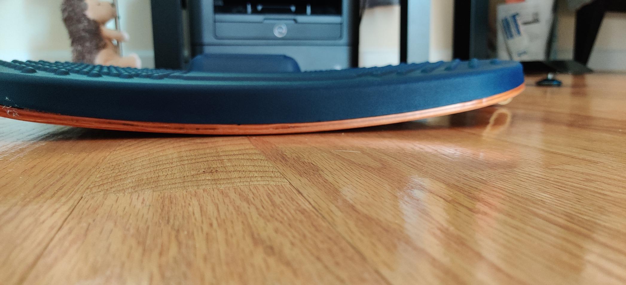 FEZIBO Standing Desk Mat with Anti Fatigue Bar customer photo 2