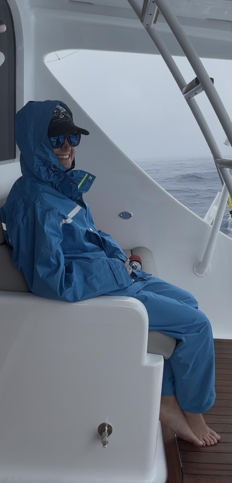 iCreek Rain Suit Waterproof Hi Vis Raincoat Reflective Rain Gear Unisex customer photo 1