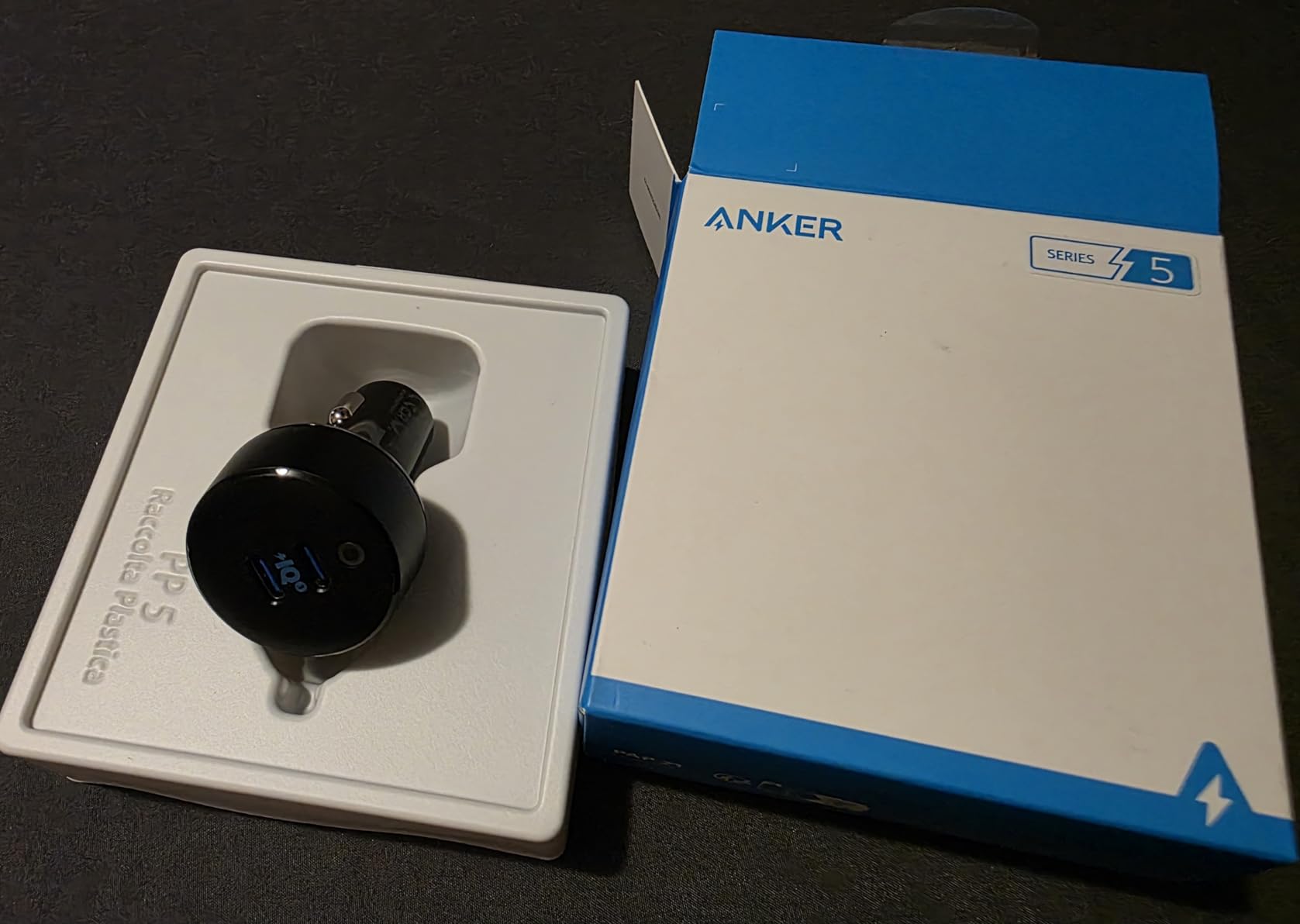 Anker 40W 2-Port PowerIQ 3.0 USB C Fast Charging Car Charger customer photo 1