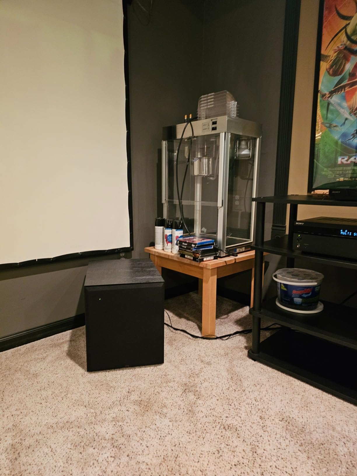 Klipsch Synergy Black Label Sub-120 12” Front-Firing Subwoofer with 200 Watts of continuous & 400 watts of Dynamic Power, and Digital Amplifier for Powerful Home Theater Bass in Black customer photo 2