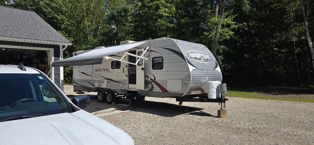 RecPro 16' RV Awning Fabric Replacement | Tan/Camel Fade Vinyl customer photo 2