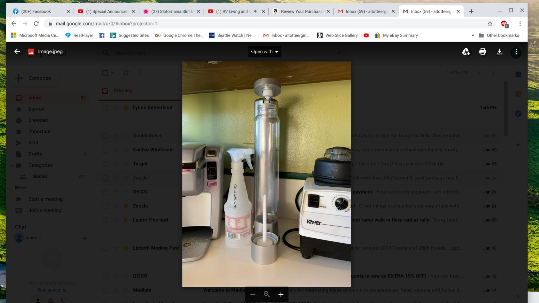 FIZZpod Soda Maker - Fizzy Drink Machine with 3 PET Bottles, 3 Caps, 1 Carbonator Cap and Manual - Make Homemade Sparkle Water, Juice, Coffee, Tea and Cocktail Drinks with Fruit (White) customer photo 1