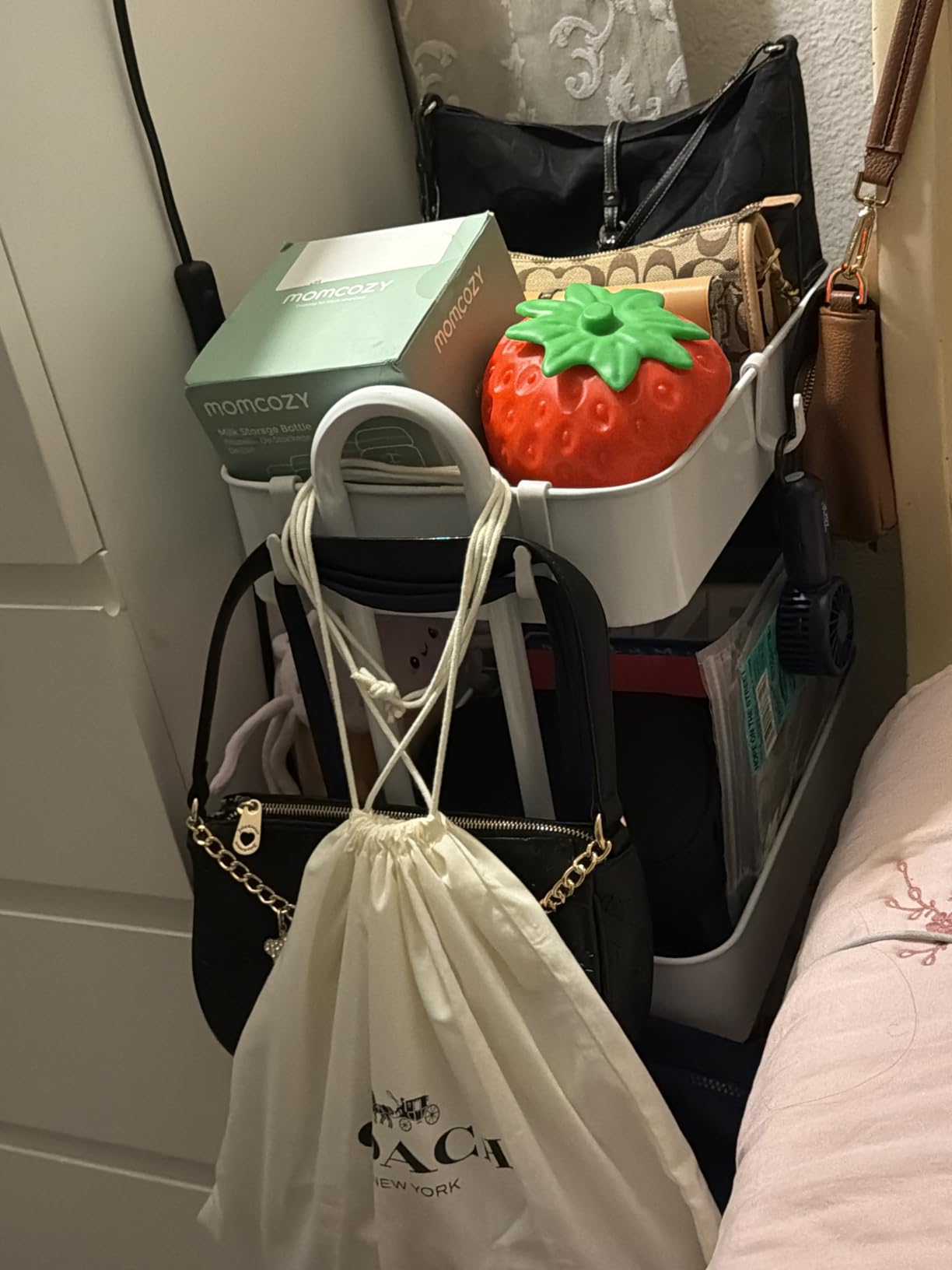 Simple Houseware 3-Tier Heavy Duty Metal Utility Rolling Cart, Silver customer photo 2