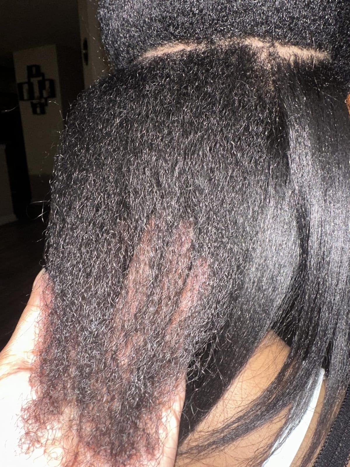 VANESSA PRO Flat Iron Hair Straightener, 100% Pure Titanium Flat Iron for One Pass to Achieve a Sleek Look, Curls Beautifully & Straightens Well - 1 inch customer photo 2