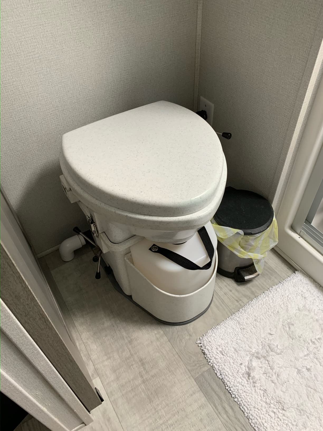 Nature's Head® Self Contained Composting Toilet with Foot-Spider Handle customer photo 1