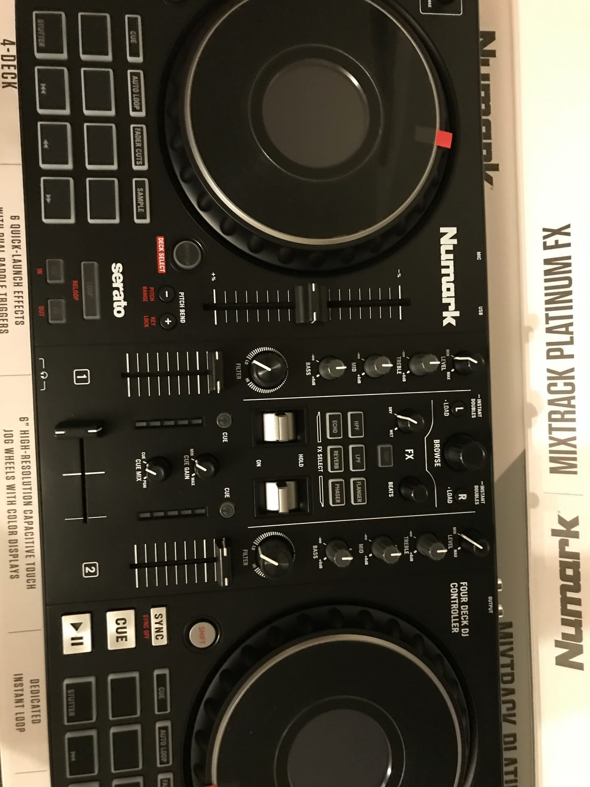 Numark Mixtrack Platinum FX DJ Controller customer photo 1