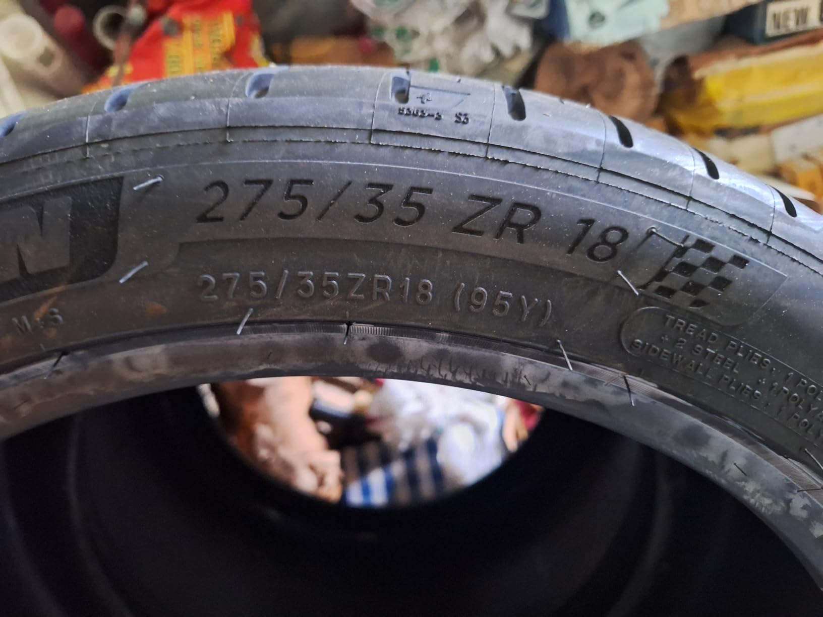 Michelin Pilot Sport AS 4 ZP RFT 245/40ZR18 (93Y) (Set of 1 Tire Only) customer photo 1