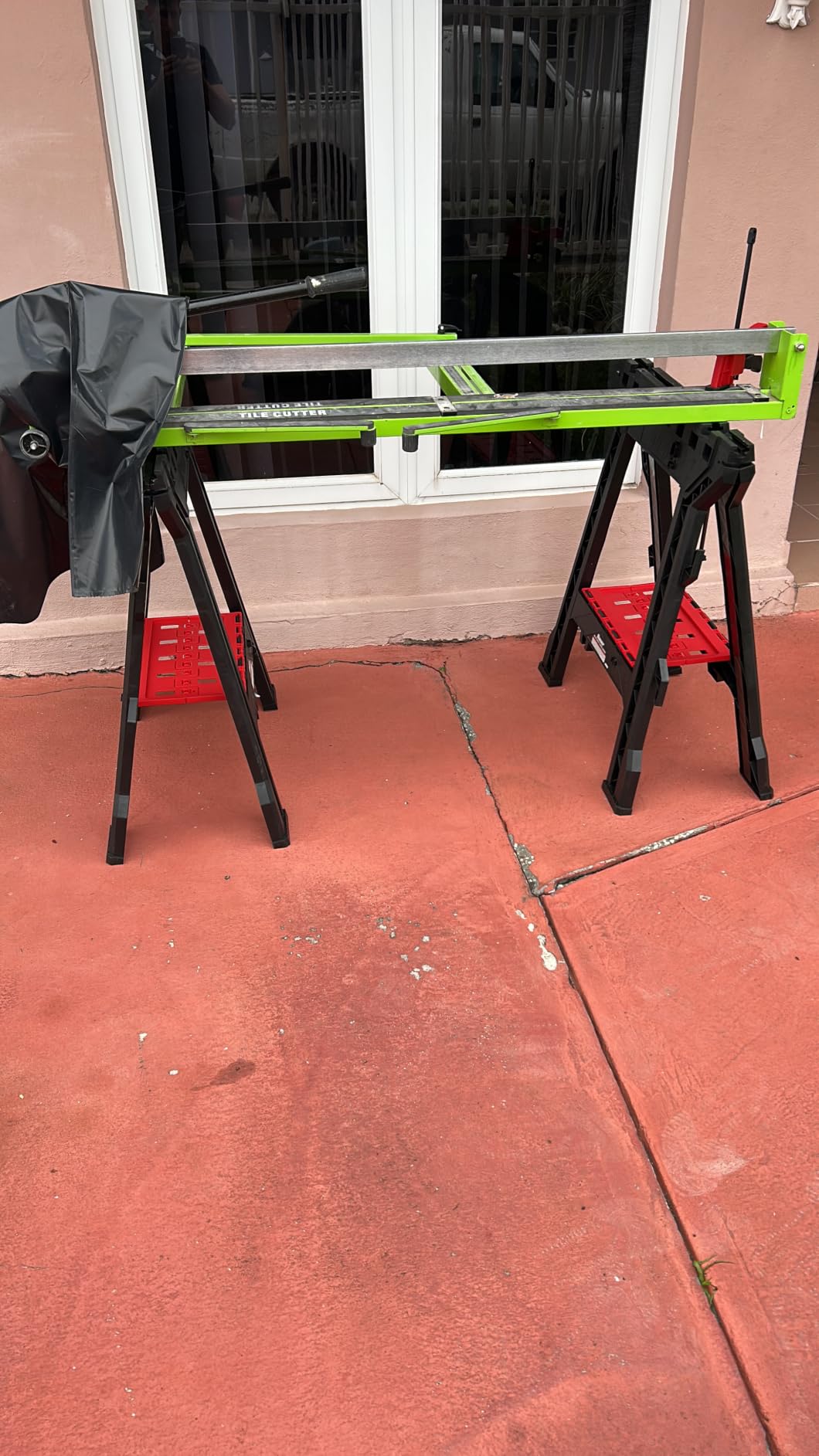 VEVOR Tile Cutter 48 in, Manual Cutting Machine, Heavy-Duty All-Steel Frame customer photo 2