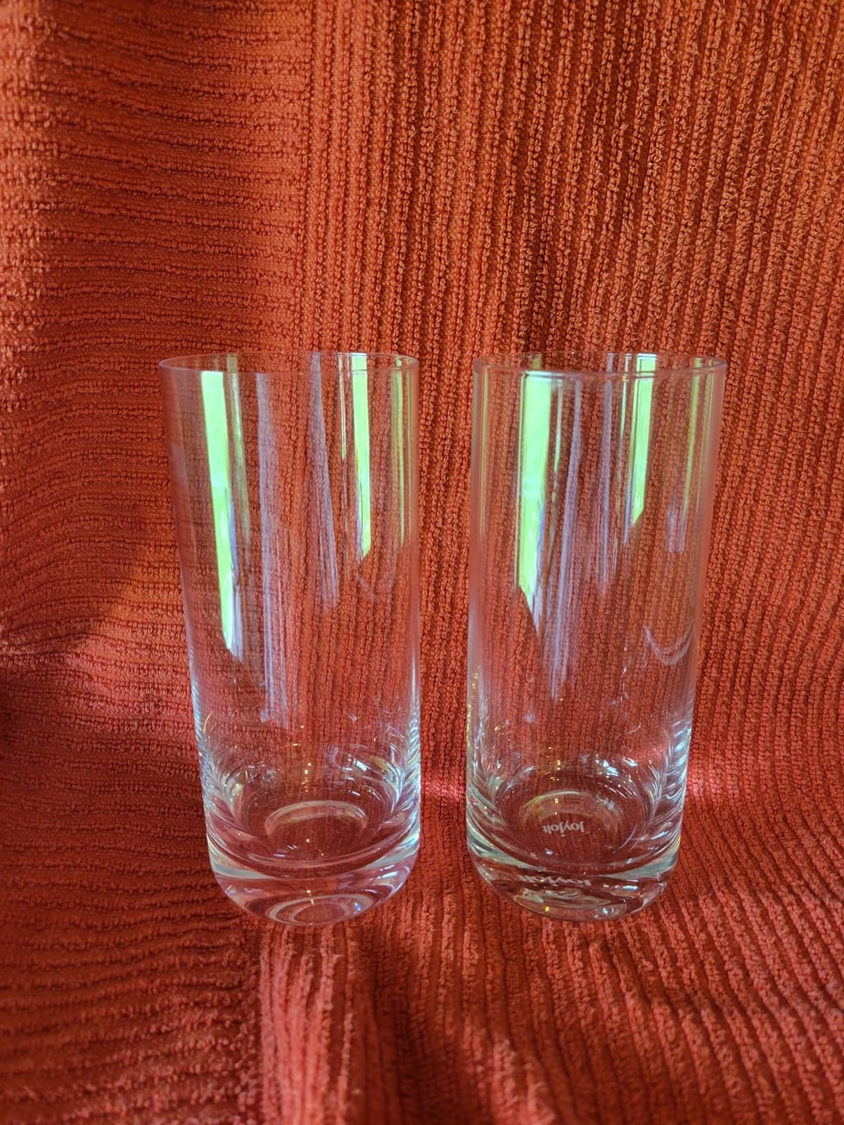 JoyJolt Faye 13oz Highball Glasses, 6pc Tall Glass Sets. Lead-Free Crystal Drinking Glasses. Water Glasses, Mojito Glass Cups, Tom Collins Bar Glassware, and Mixed Drink Cocktail Glass Set customer photo 1
