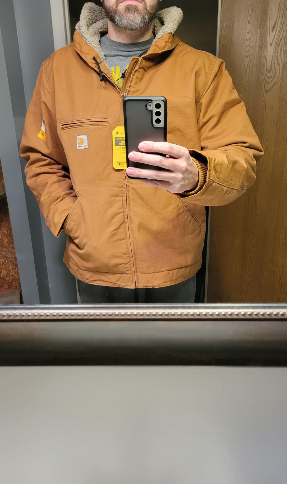 Carhartt Men's Washed Duck Sierra Jacket customer photo 1