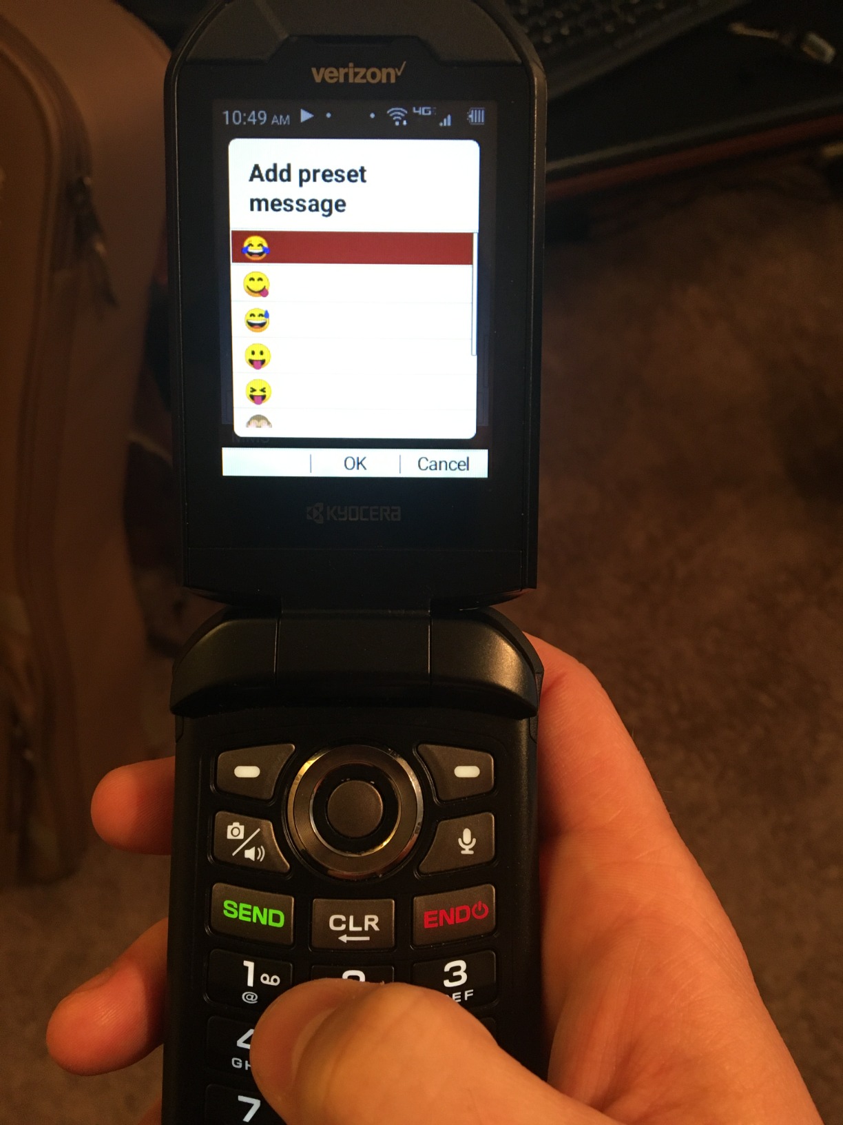 Kyocera DuraXV Extreme E4810 16GB Verizon | Ultra-Rugged Flip Phone IP68 Rated | 4G LTE HD Voice| 5MP Camera | 1770mAh Battery customer photo 2