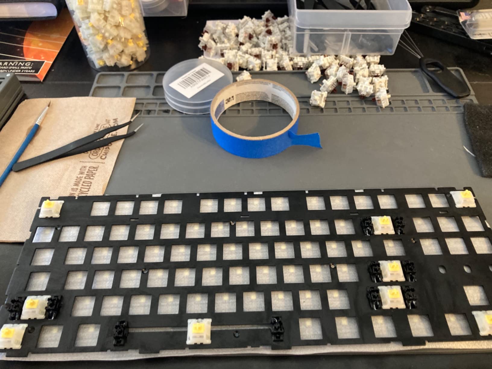 Keychron C1 Wired TKL Hot-Swappable Mechanical Keyboard, White Backlight customer photo 2
