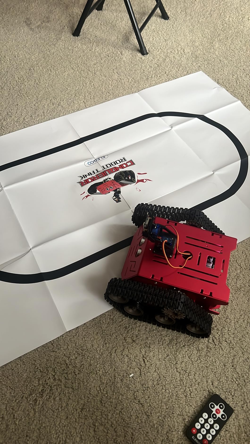 ELEGOO Conqueror Robot Tank Kit with UNO R3, Compatible with Arduino customer photo 1