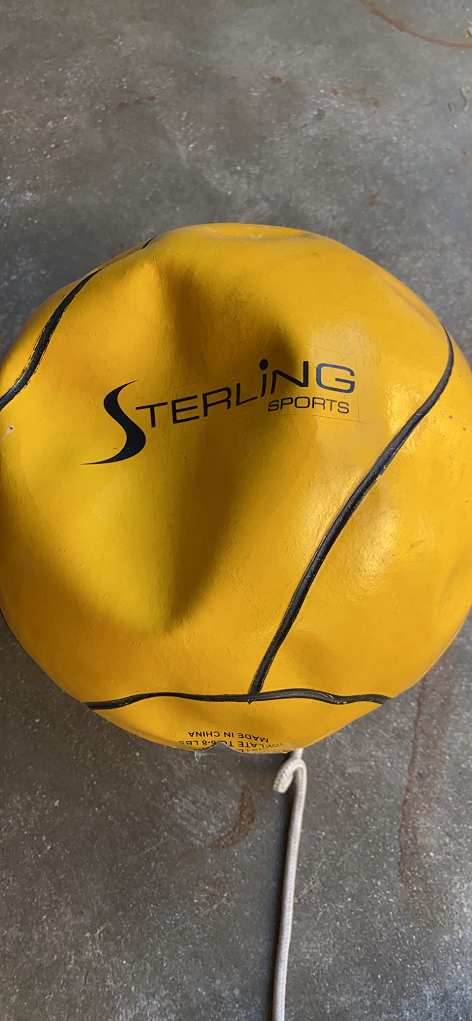 STERLING Sports Premium Tetherball Set Heavy Duty Tether Ball, Rope and Pole Set, 10-1/2' Tall for Outdoor Backyard customer photo 2