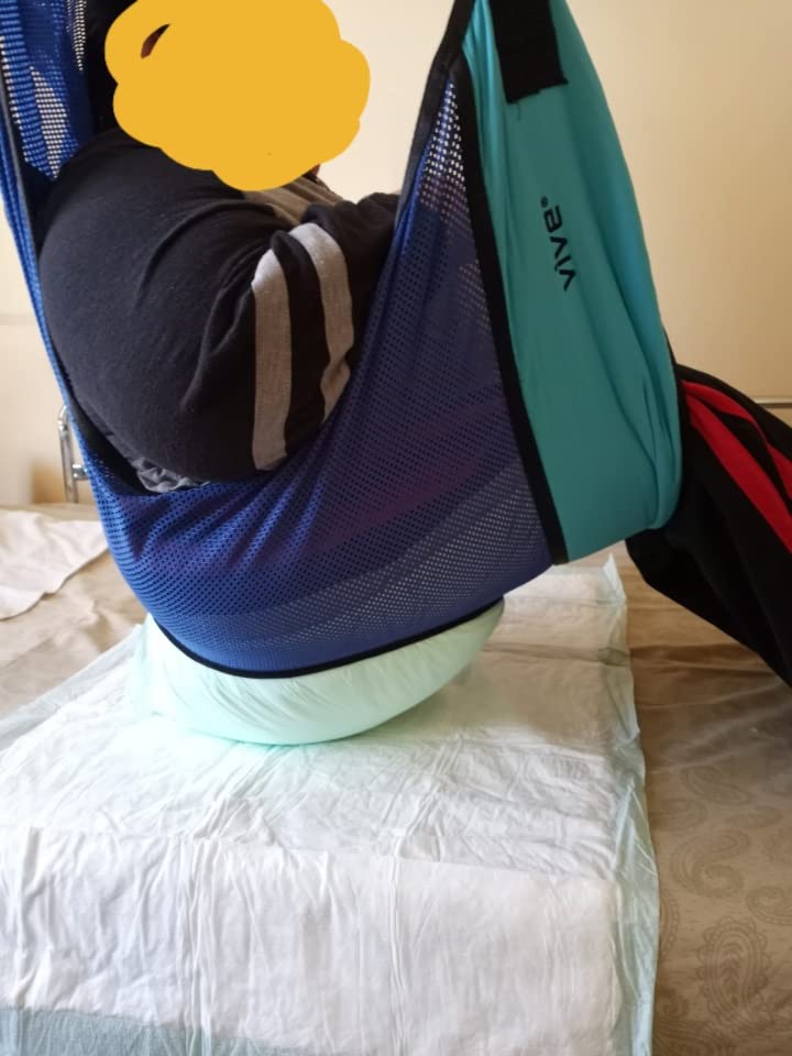 Vive Patient Lift Sling with Opening (400lb Capacity) - Lifting Aid Straps customer photo 1