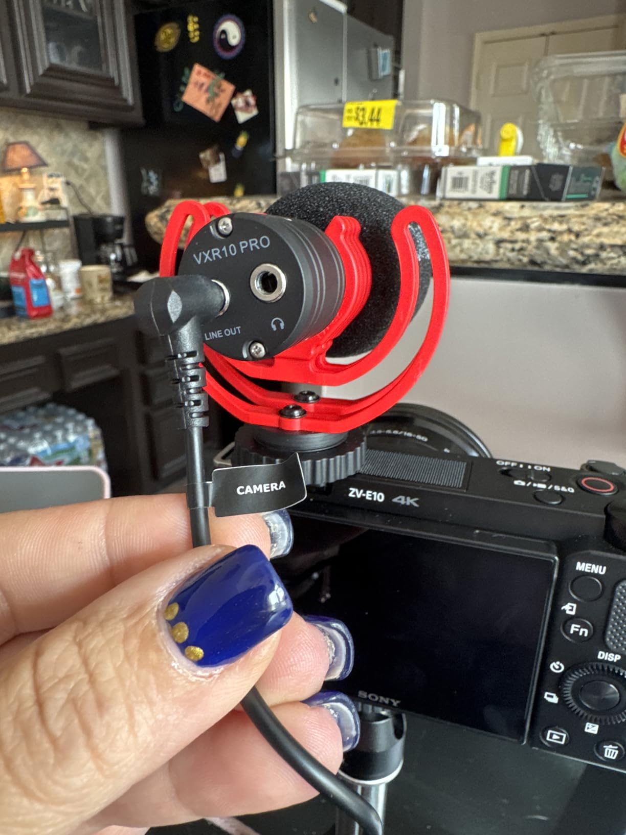 Movo VXR10-PRO Professional Video Microphone for Camera with Rycote Lyre Shock Mount - Shotgun Mic Compatible with DSLR Cameras and iPhone, Android Smartphones customer photo 1