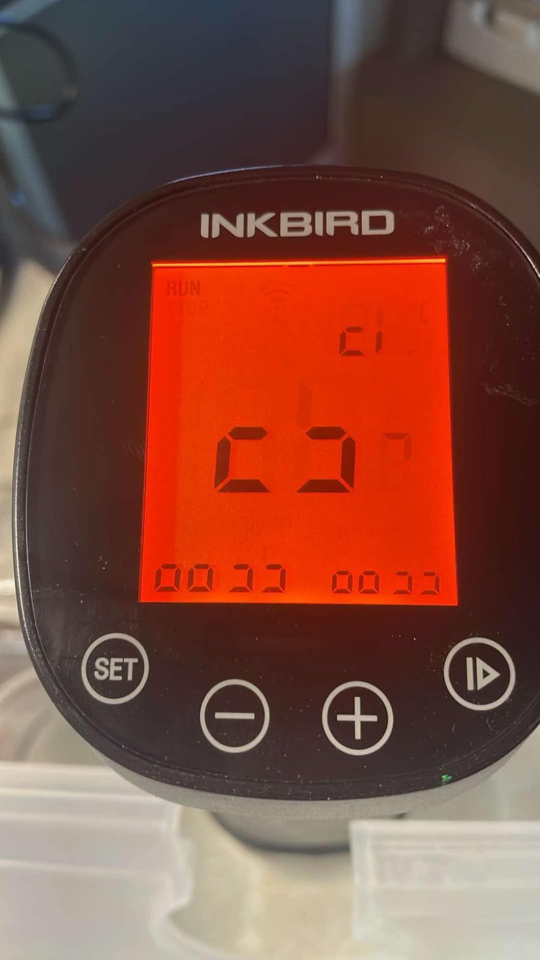 INKBIRD 2.4G Wifi Sous Vide Cooker ISV-200W 1000W Sous Vide w/APP Recipes,Remote Control Immersion Circulator with Free APP, Timer Alarm Mobile Notification 3D Water Fast Heating, Ultra-Quiet customer photo 1