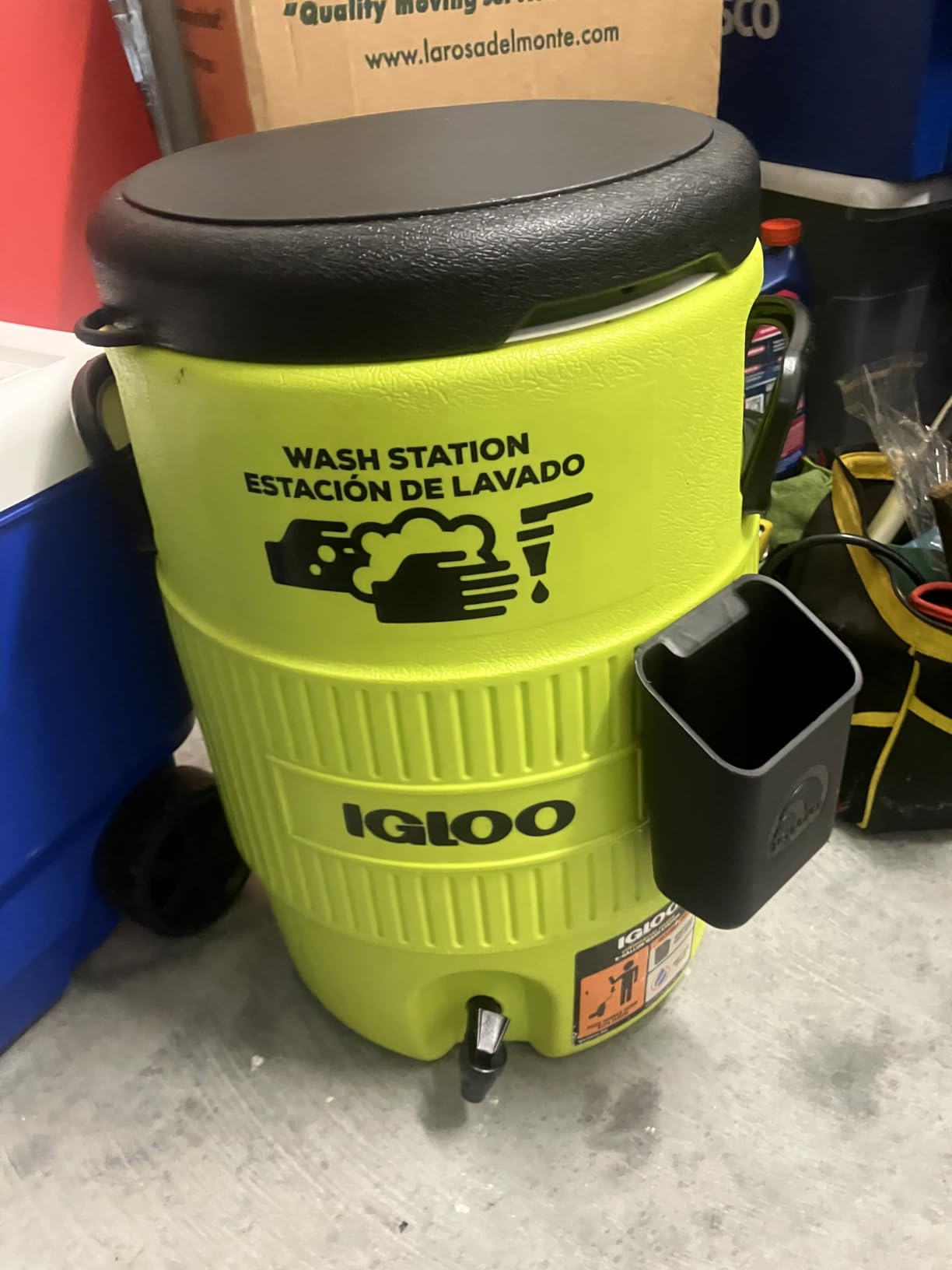 Igloo Sports Cooler | Insulated Beverage Dispenser with Spout |Portable Handwashing Station customer photo 1