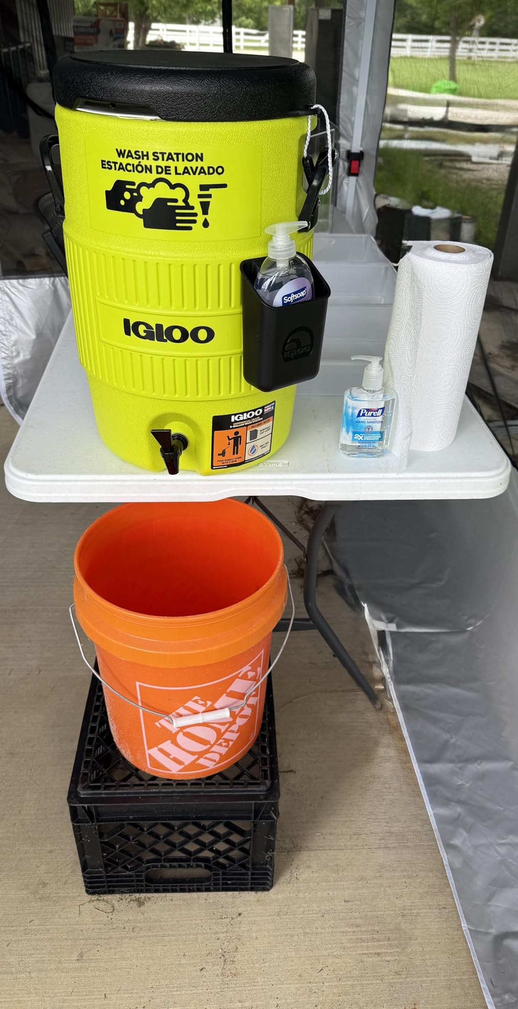 Igloo Sports Cooler | Insulated Beverage Dispenser with Spout |Portable Handwashing Station customer photo 2