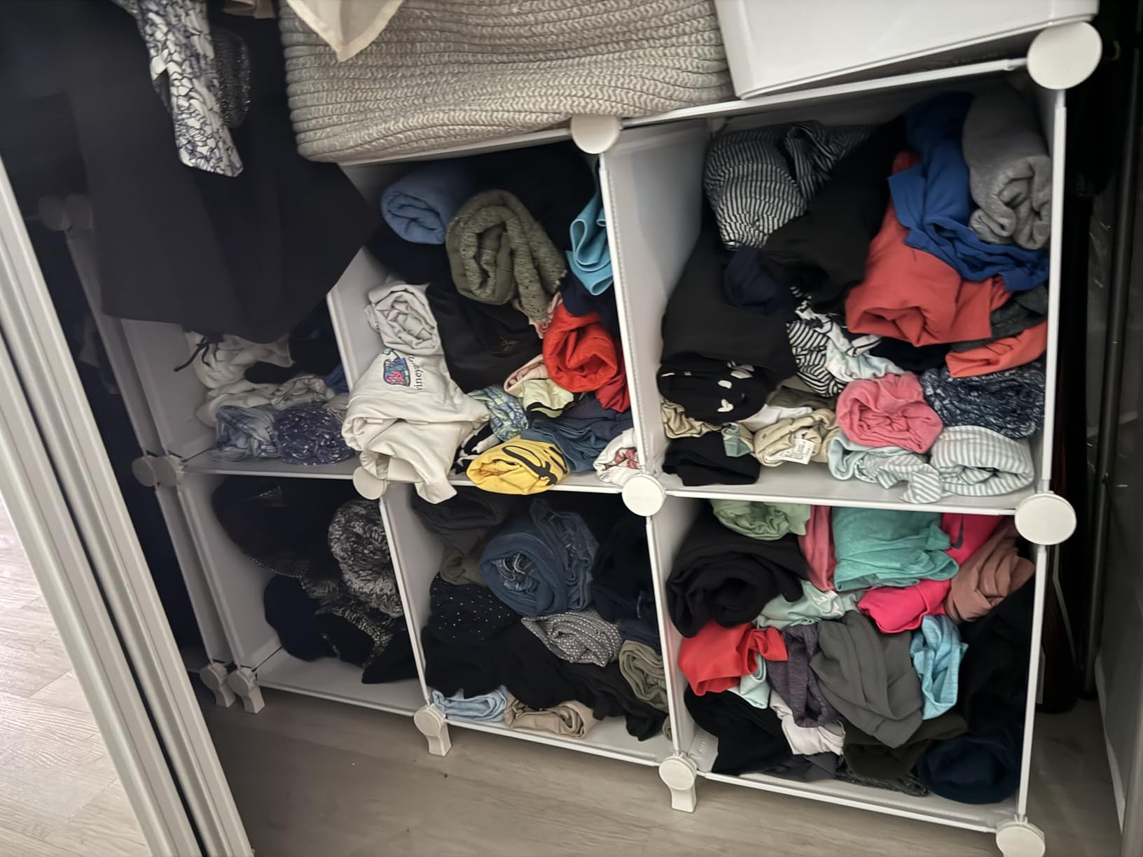 Stackble Cube Storage Organizer Modular Closet Organizers and Storage customer photo 2