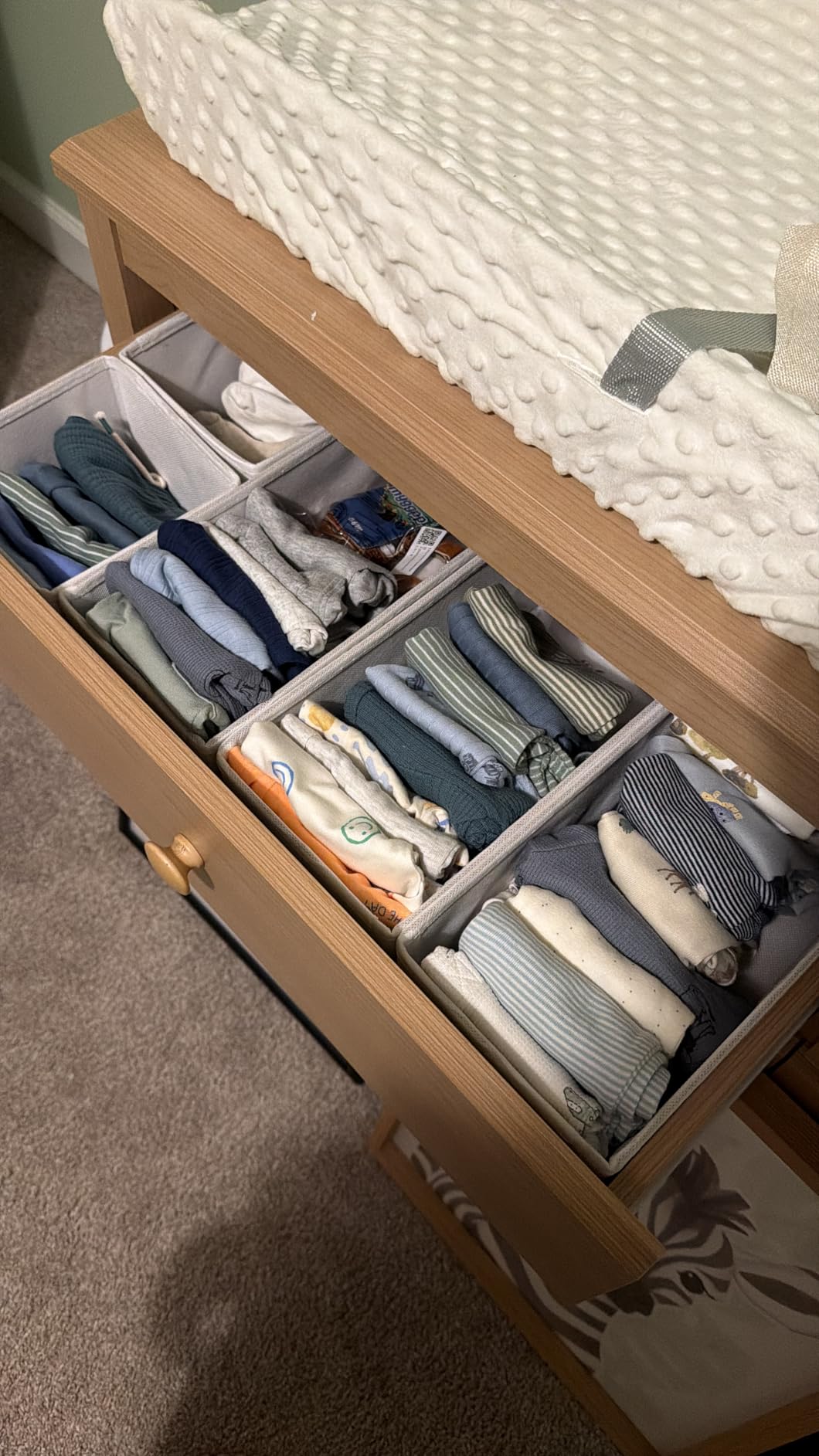 Storkcraft Alpine 2 Drawer Changing Table Chest, White customer photo 2