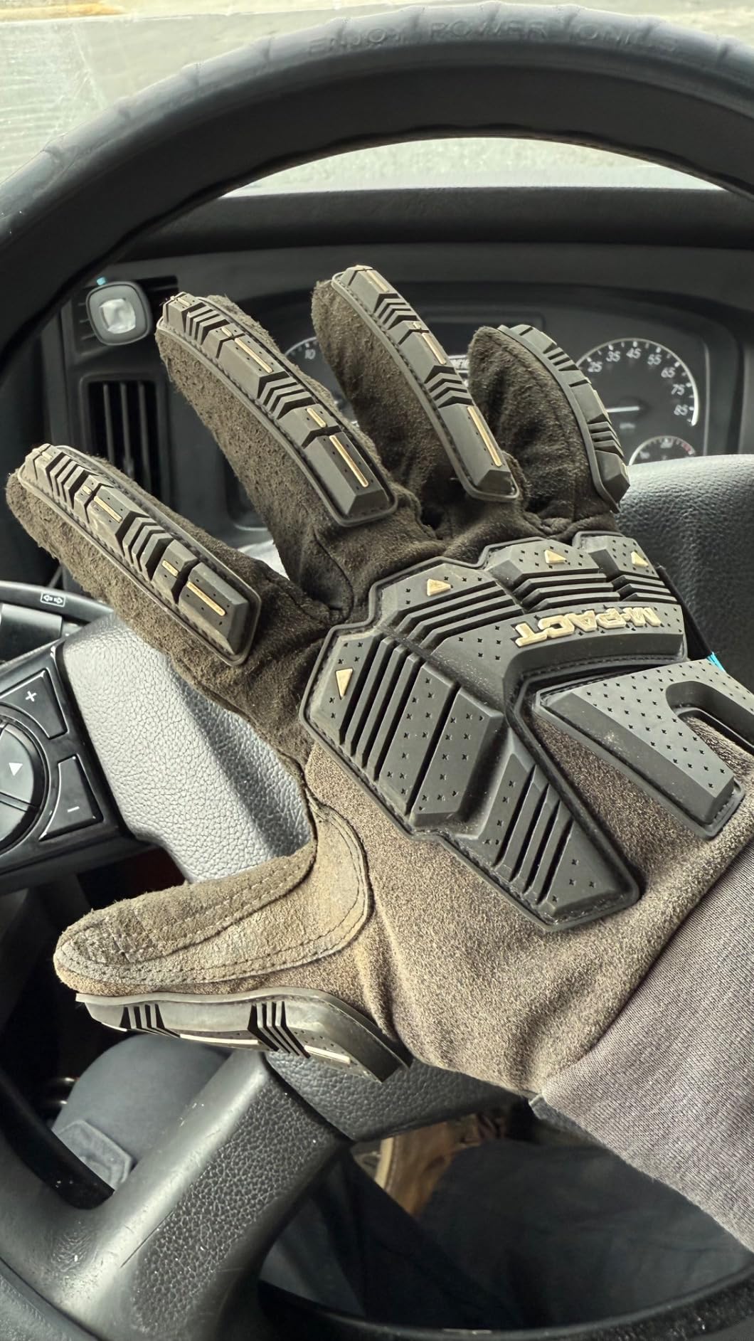 Mechanix Wear ColdWork M-Pact Winter Work Gloves Black/Grey X-Large customer photo 2