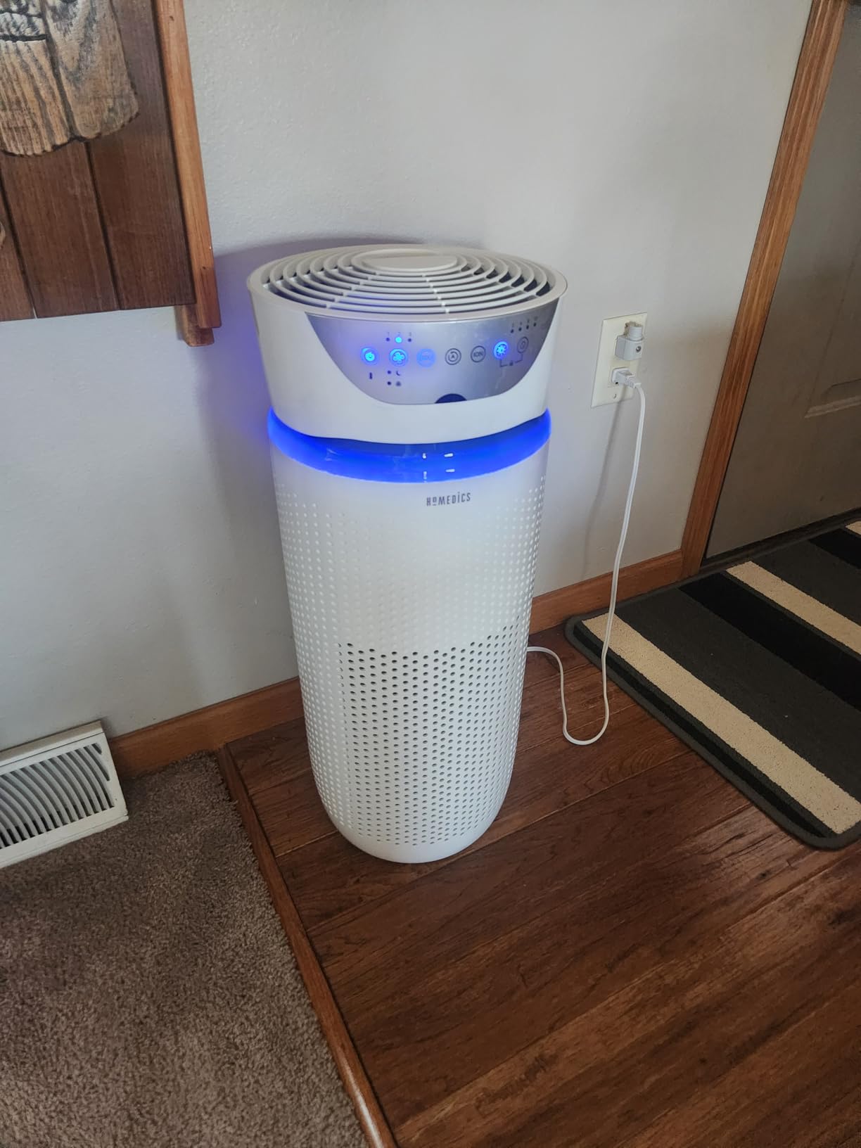 Homedics 5-in-1 UV-C Air Purifier - 360-Degree HEPA Filter for 1,593 Sq Ft customer photo 1
