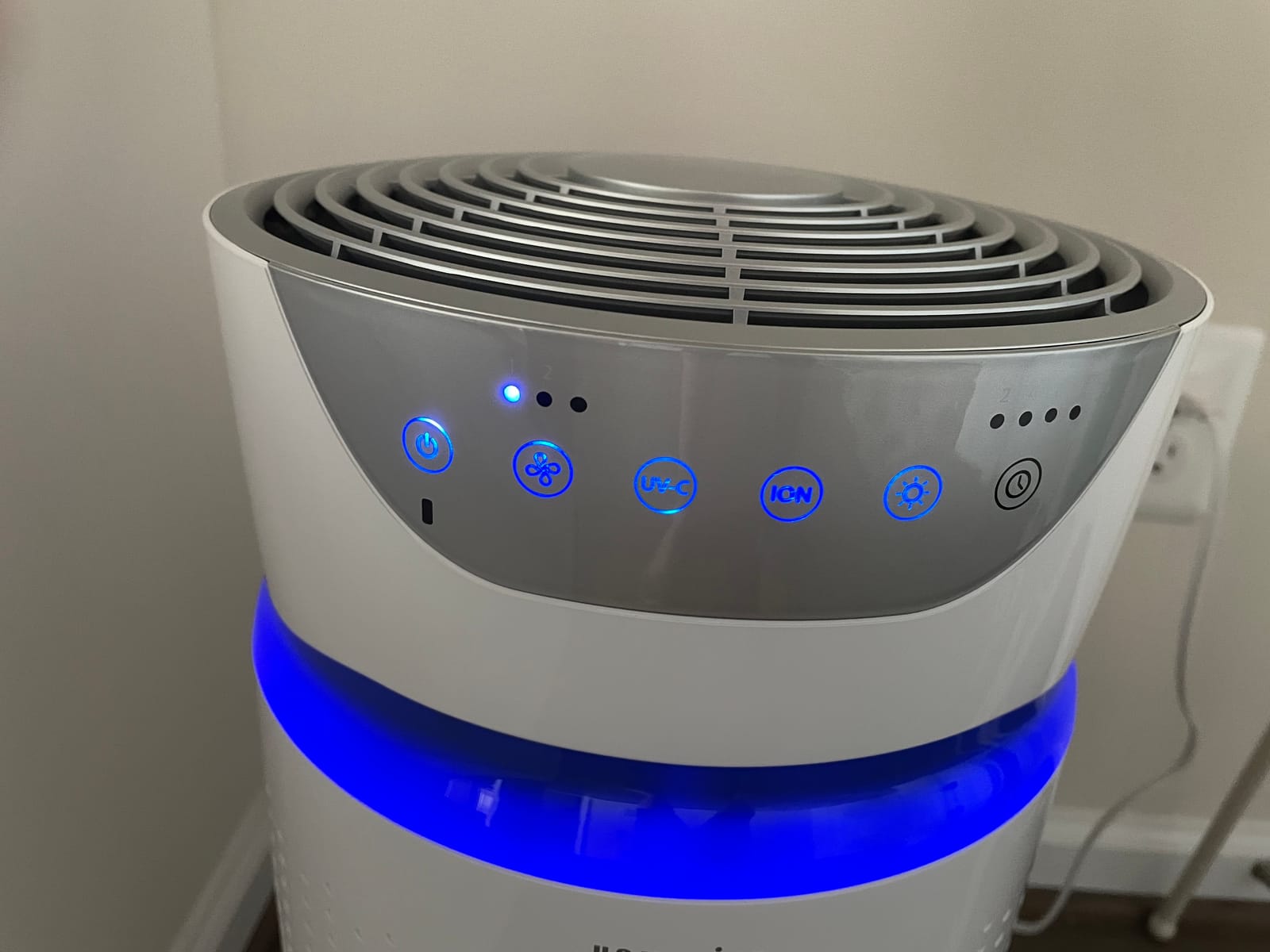 Homedics 5-in-1 UV-C Air Purifier - 360-Degree HEPA Filter for 1,593 Sq Ft customer photo 2